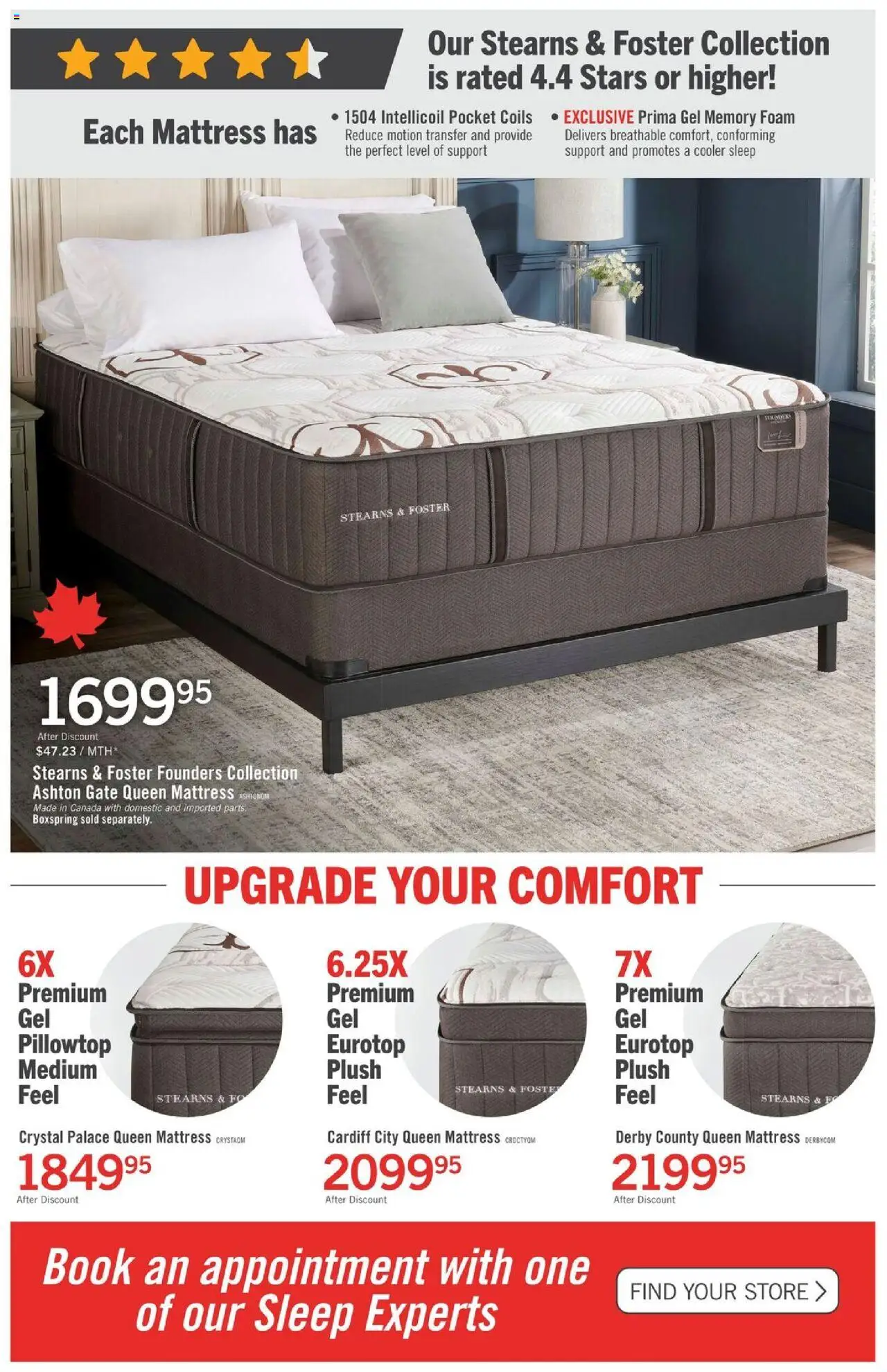 The Brick flyer valid from 10.10.2025 | Page: 8 | Products: Mattress