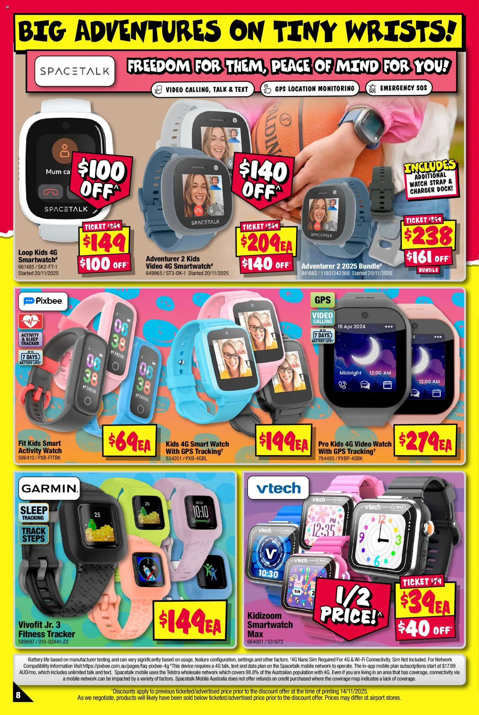 JB Hi-Fi catalogue - valid from 04.12.2025 | Page: 8 | Products: Watch, Nano, Mobile, Smartwatch