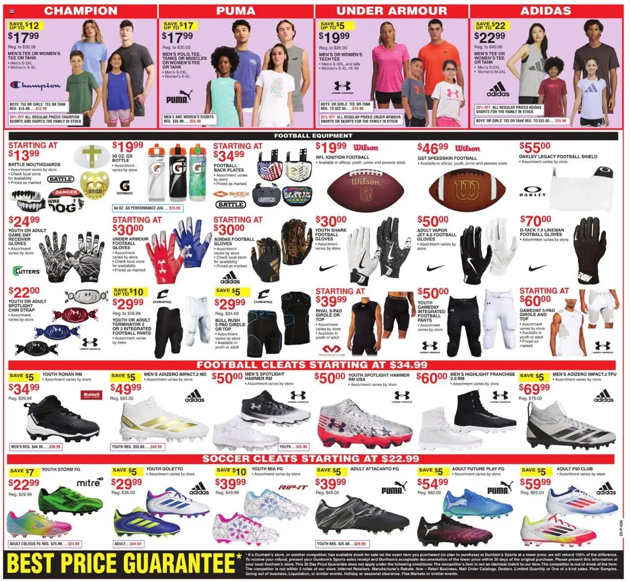 Dunham's Sports Weekly Ad - valid from 05.07.2025 | Page: 12 | Products: Pants, Gloves, Shock, Game