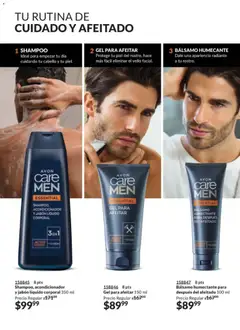 Vista previa de Shampoo, acondicionador y jabón líquido corporal 350 ml, 3-in-1 shampoo, conditioner and body wash for men., nuevo folleto de la tienda, válido en México a partir del 10.01.2026 | Página: 164