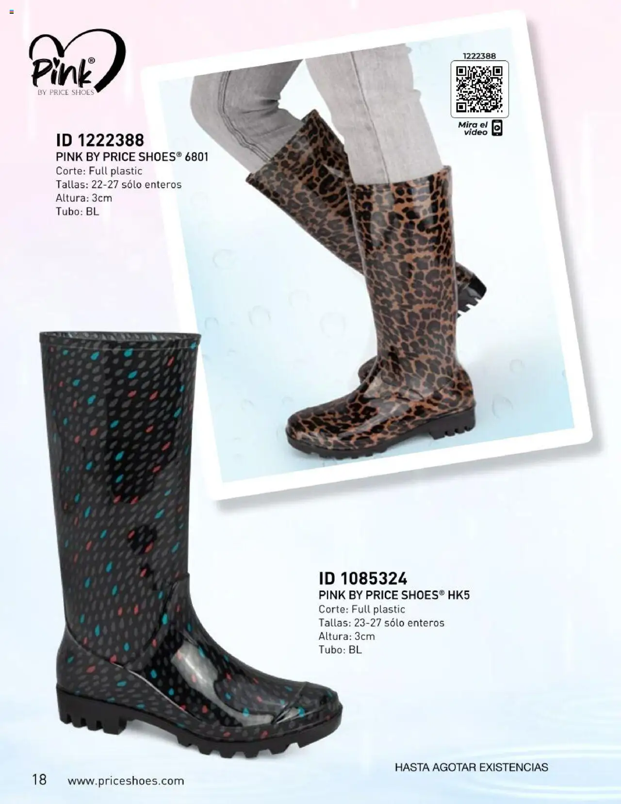 Nuevas ofertas de Price Shoes válidas en toda la República Mexicana desde el 22.05.2025. ¡Encuentra las mejores ofertas en Price Shoes -  Catálogo Botas De Lluvia 2025 ! | Página: 18 | Productos: Video