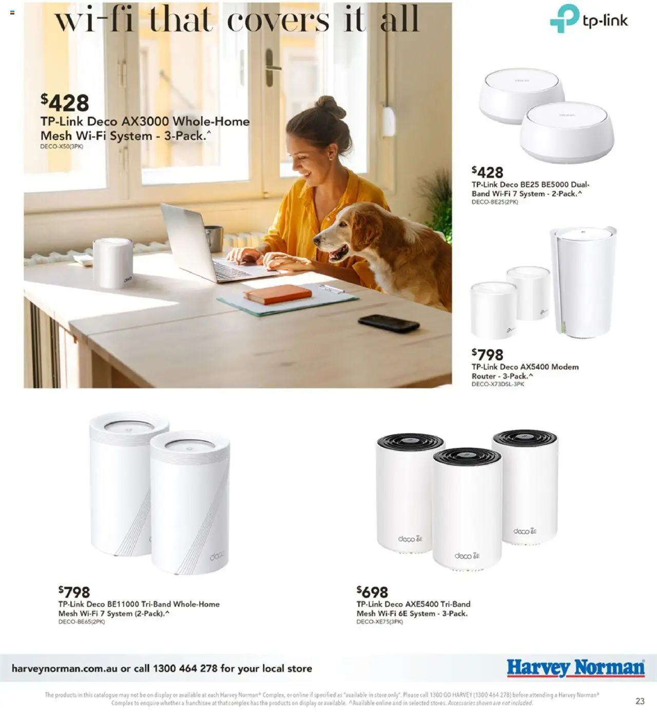 Harvey Norman catalogue - valid from 13.10.2025 | Page: 23 | Products: Accessories, Modem