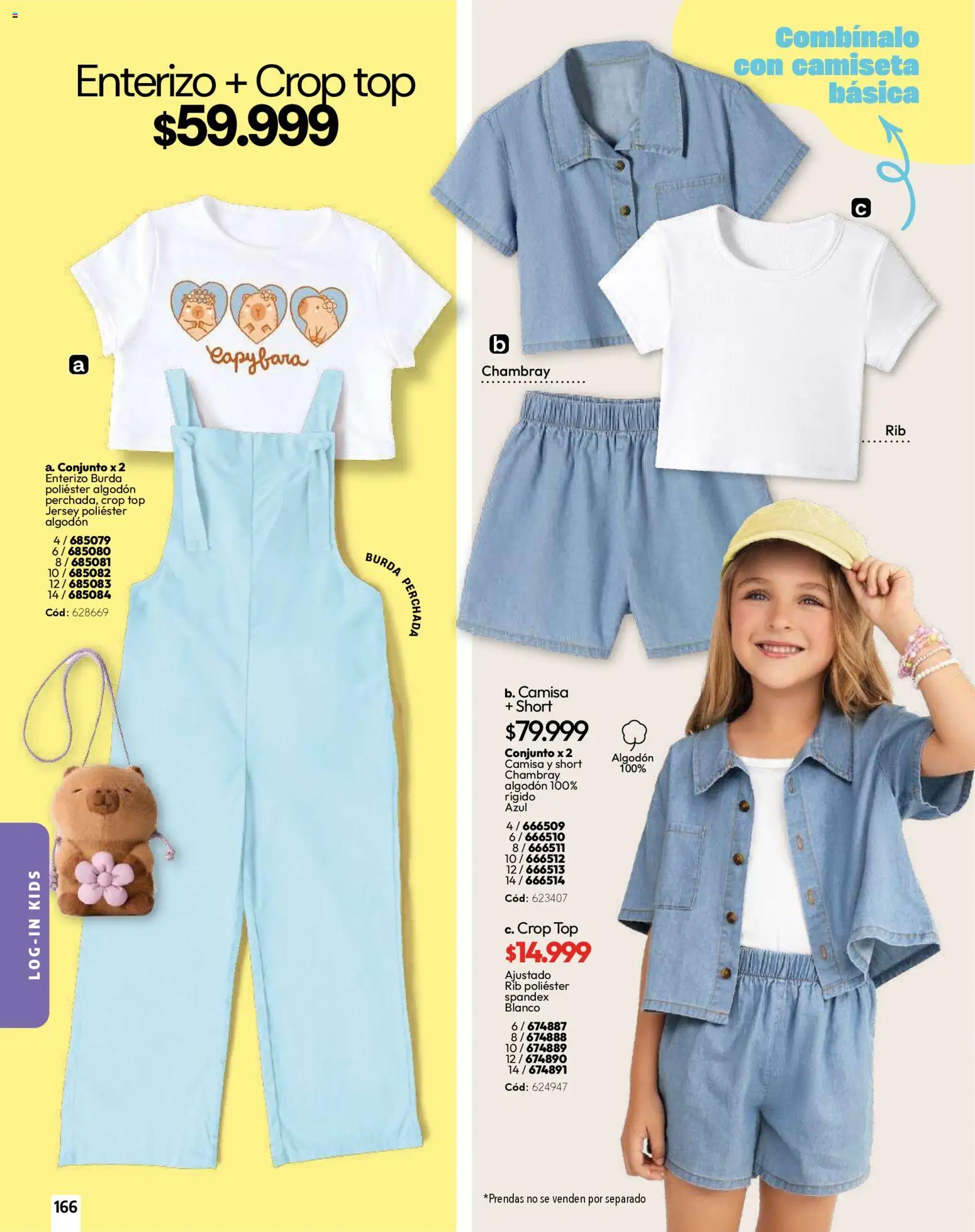 Carmel revista - valida desde el 01.03.2026 | Página: 166 | Productos: Camiseta, Conjunto, Camisa, Enterizo