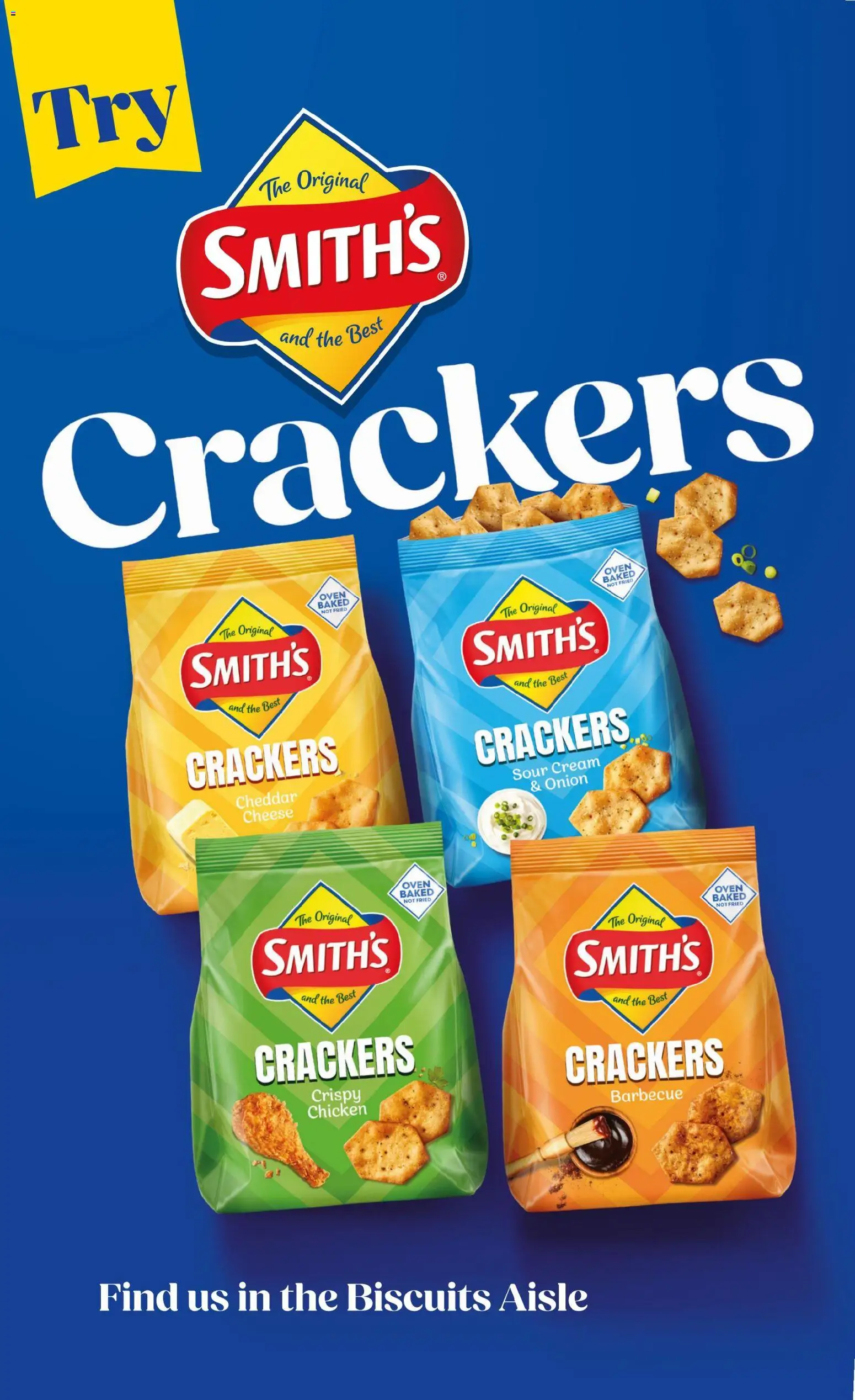 Foodland catalogue - valid from 19.11.2025 | Page: 33 | Products: Crackers, Cheese, Sour cream, Oven