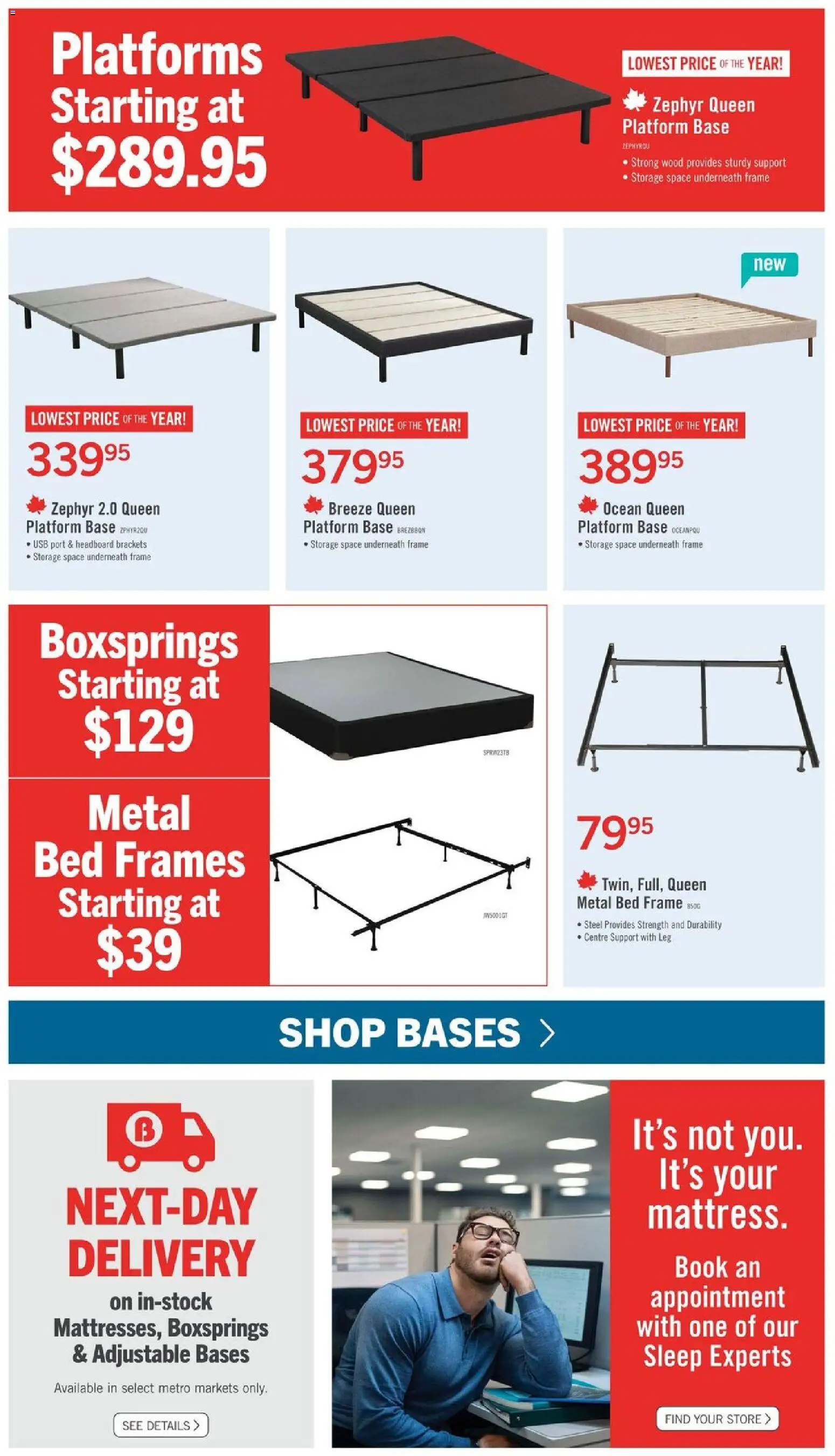 The Brick flyer valid from 23.10.2025 | Page: 5 | Products: Bed