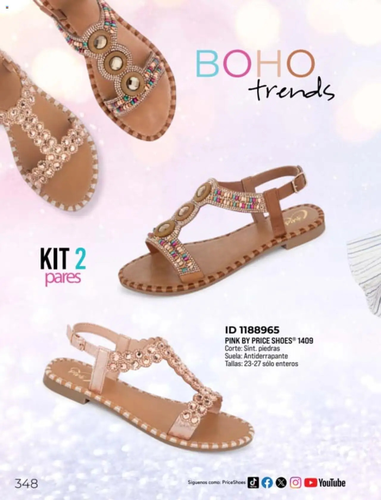 Nuevas ofertas de Price Shoes válidas en toda la República Mexicana desde el 27.01.2025. ¡Encuentra las mejores ofertas en Price Shoes catálogo Sandalias! | Página: 348