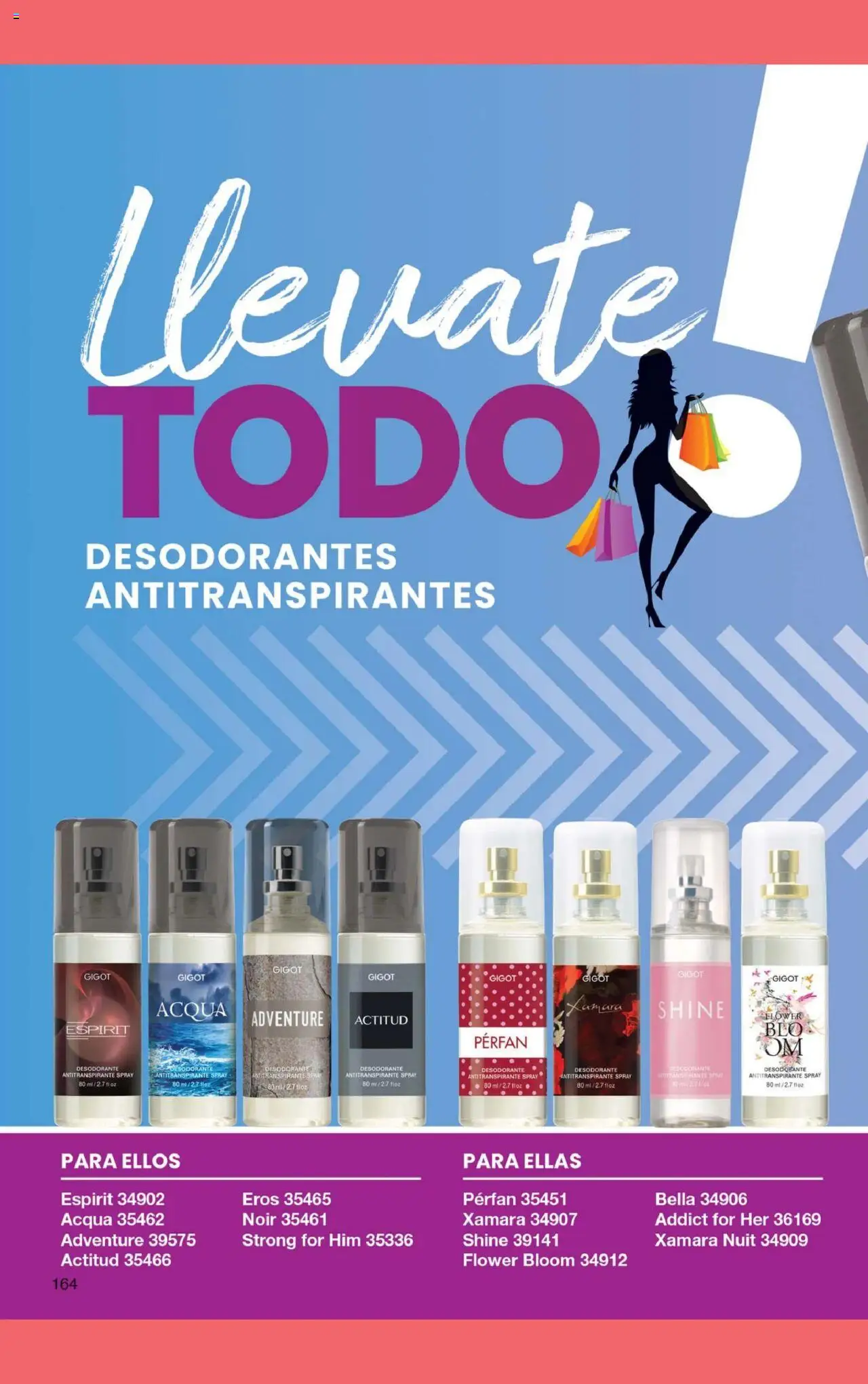 Gigot catálogo │ válido desde el 11.09.2025 | Página: 170 | Productos: Desodorante, Antitranspirante