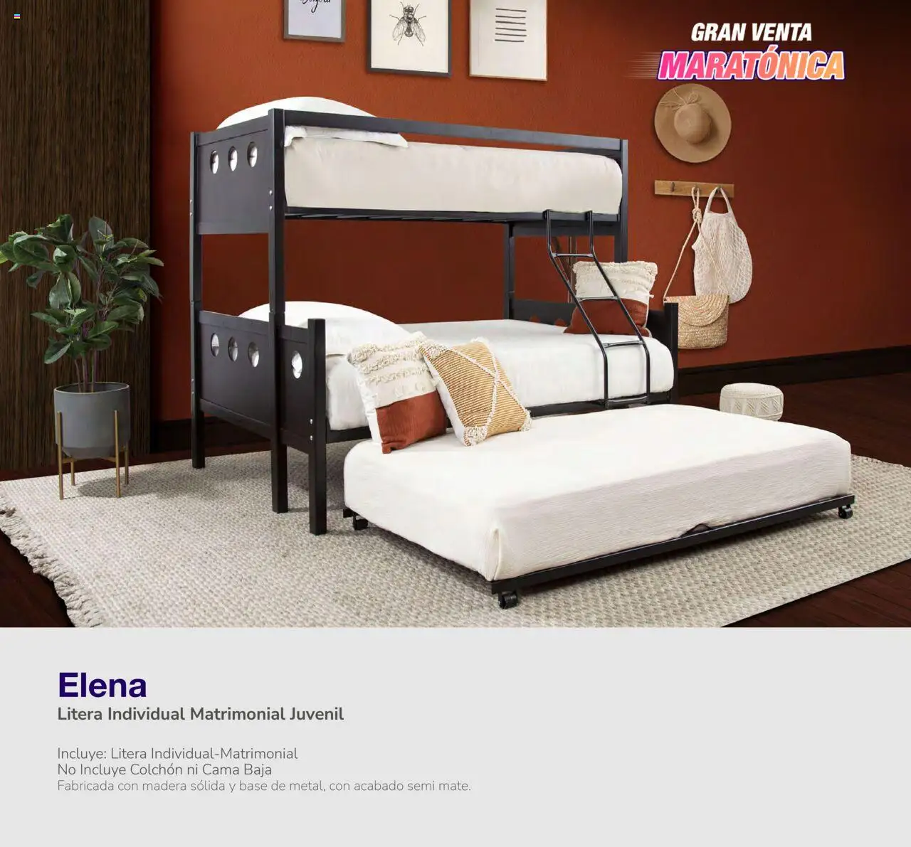 Nuevas ofertas de Muebles Dico válidas en toda la República Mexicana desde el 03.10.2025. ¡Encuentra las mejores ofertas en Muebles Dico - Catálogo Gran Venta Maratónica ! | Página: 18 | Productos: Litera, Cama, Colchón