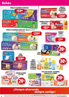 Vista previa de Farmacia Guadalajara catálogo, nuevo folleto de la tienda, válido en México a partir del 15.03.2026 | Página: 4 | Productos: Crema, Pañales, Ropa interior, Toallas