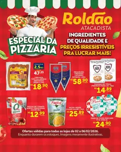 Roldão - Ofertas Comerciante Pizzaria - Pré-Visualização do folheto da loja Roldão, válido de 02.02.2026