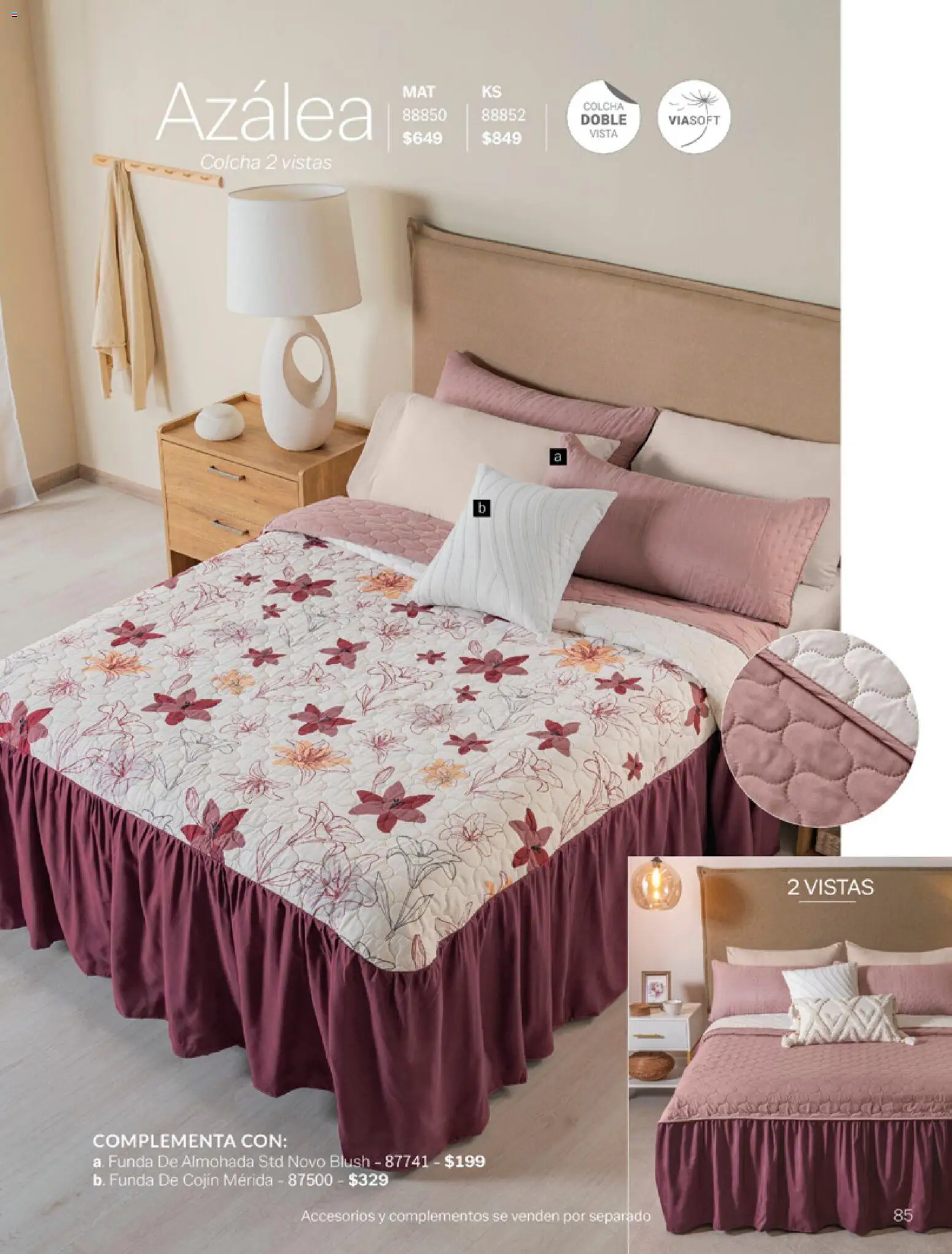 Nuevas ofertas de Vianney válidas en toda la República Mexicana desde el 06.03.2026. ¡Encuentra las mejores ofertas en Vianney catálogo Tu hogar, nuestra pasión! | Página: 87