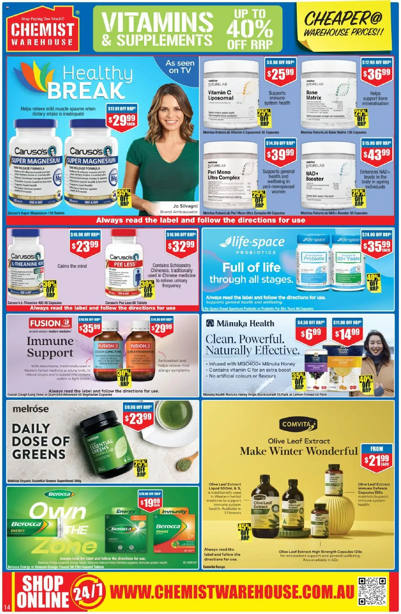 Chemist Warehouse catalogue - valid from 26.06.2025 | Page: 14 | Products: Lemon, Tablets, Zinc, Allergy