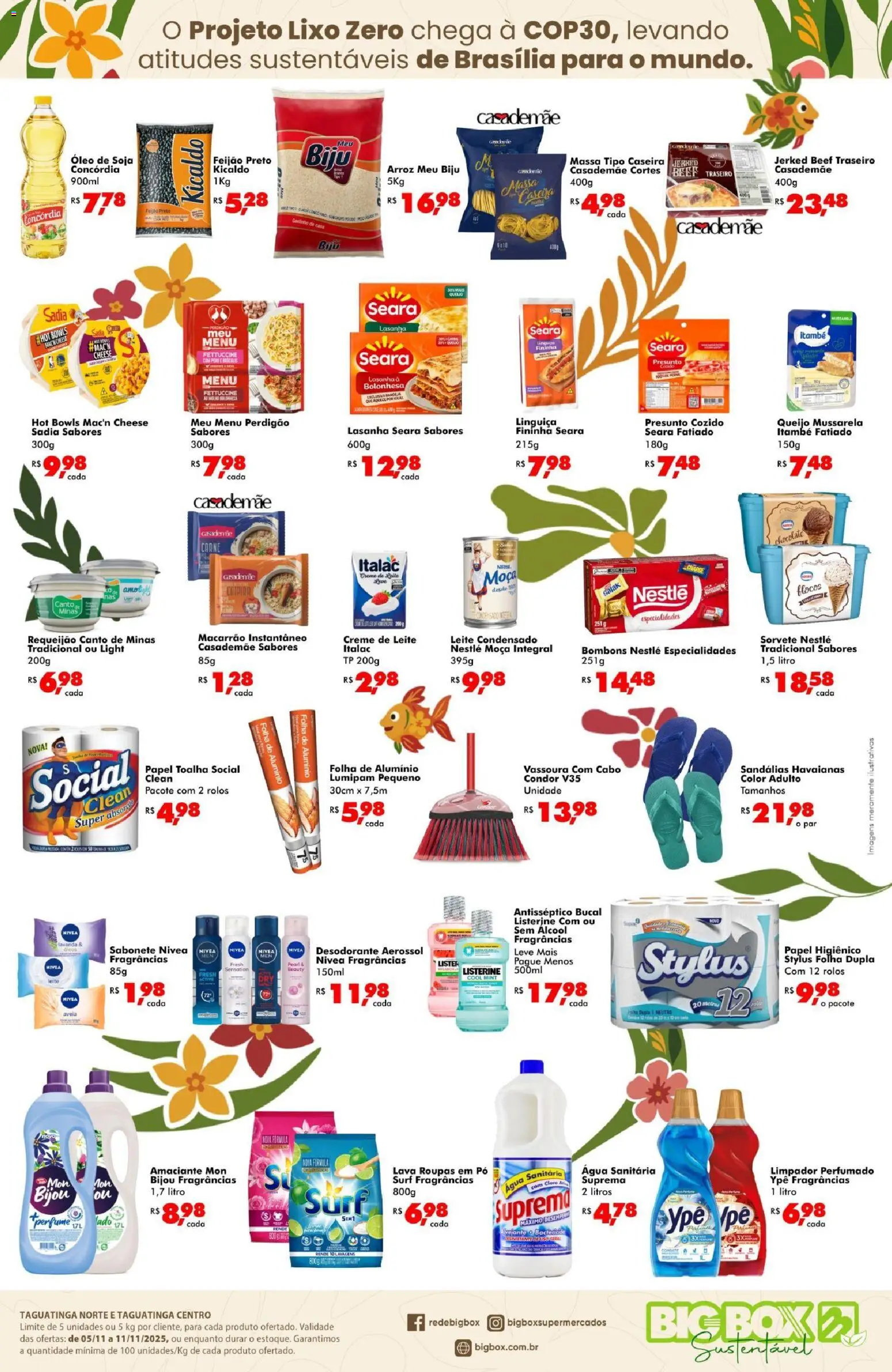 Big Box Folheto - válido de 05.11.2025 | Página: 2 | Produtos: Perfume, Chocolate, Mussarela, Amaciante