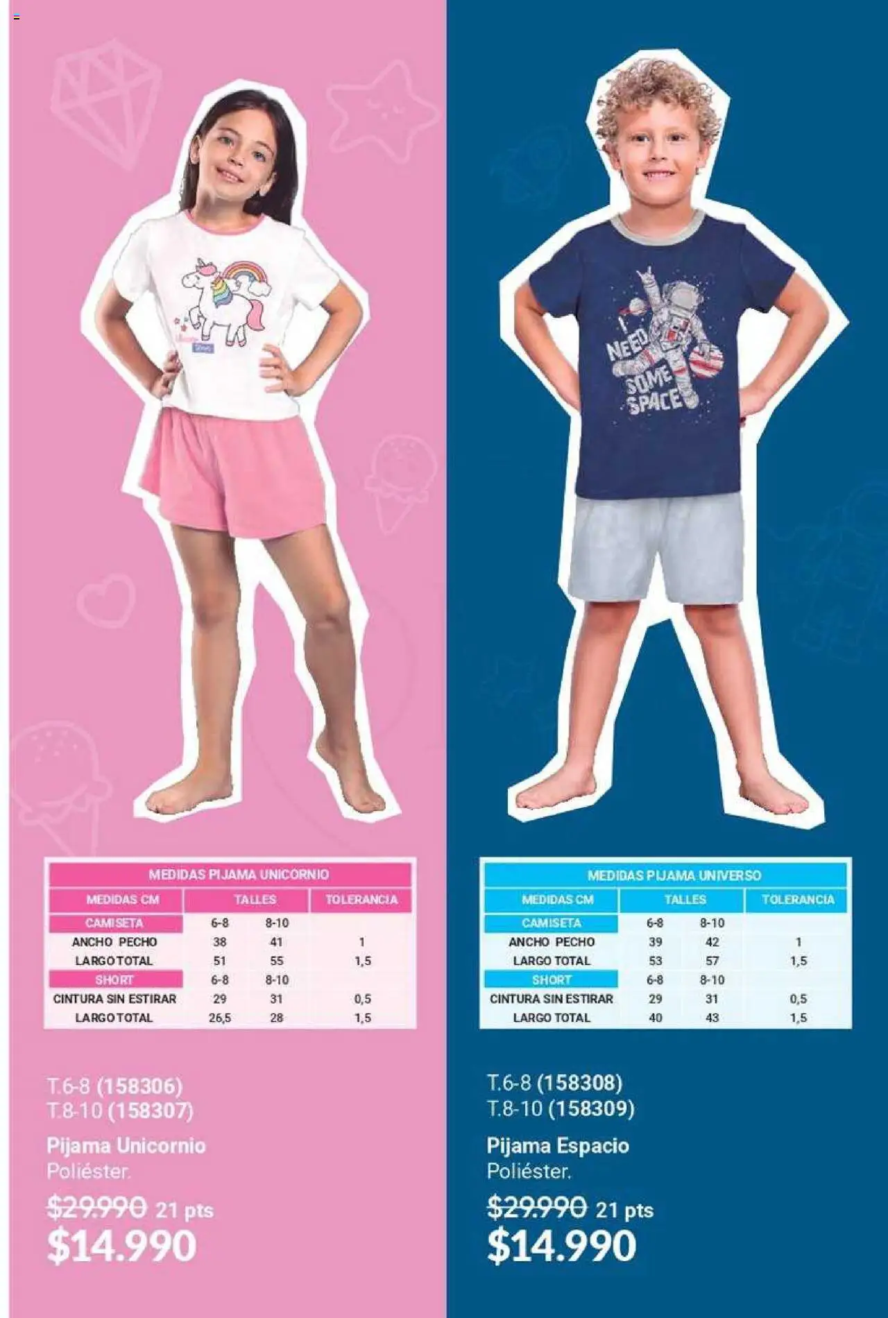 Catálogo AVON Fashion & Home │ válido desde el 22.07.2025 | Página: 76 | Productos: Short, Camiseta, Pijama