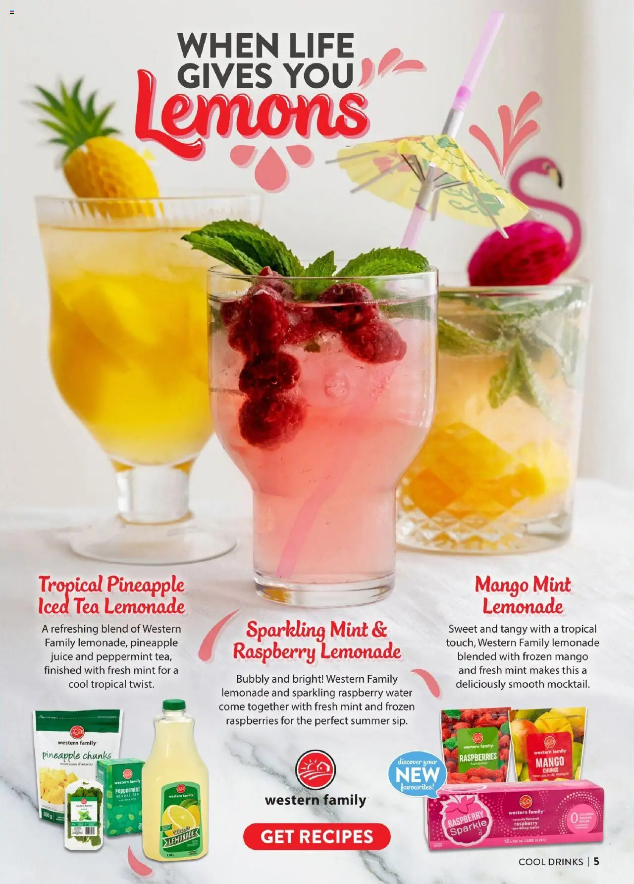 Save on foods flyer valid from 19.06.2025 | Page: 5 | Products: Tea, Pineapple, Juice