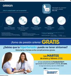 Vista previa de Farmacias Similares catálogo, nuevo folleto de la tienda, válido en México a partir del 01.01.2026 | Página: 9 | Productos: Manguera, Estuche, Mascarilla, Sobre