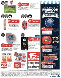 Vista previa Carrefour ofertas válido desde el 26.12.2025 | Página: 17 | Productos: Sobre, Jamón cocido, Mortadela, Jamón