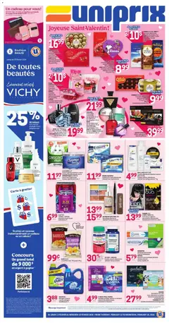 Preview of Uniprix weekly flyer / circulaire from shop Uniprix valid from 12.02.2026