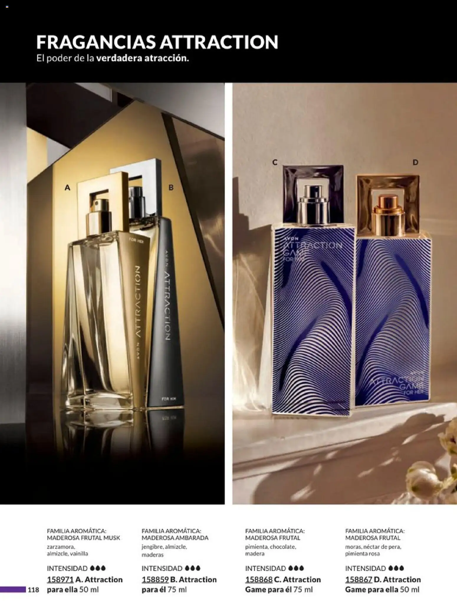 Nuevas ofertas de AVON válidas en toda la República Mexicana desde el 20.12.2025. ¡Encuentra las mejores ofertas en AVON campaña 1 2026! | Página: 124 | Productos: Pimienta, Perfume