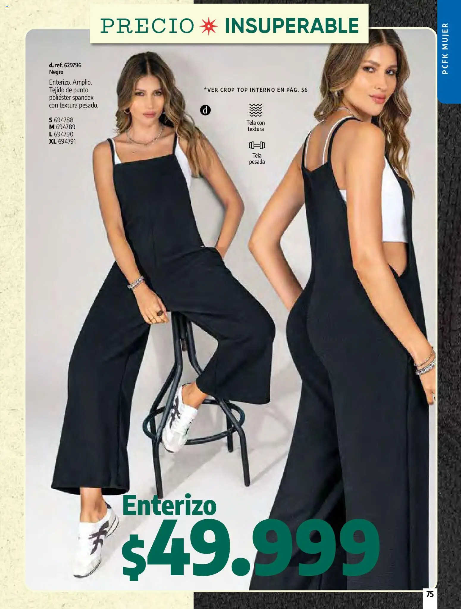 Pacifika revista - valida desde el 01.04.2026 | Página: 75 | Productos: Top, Enterizo