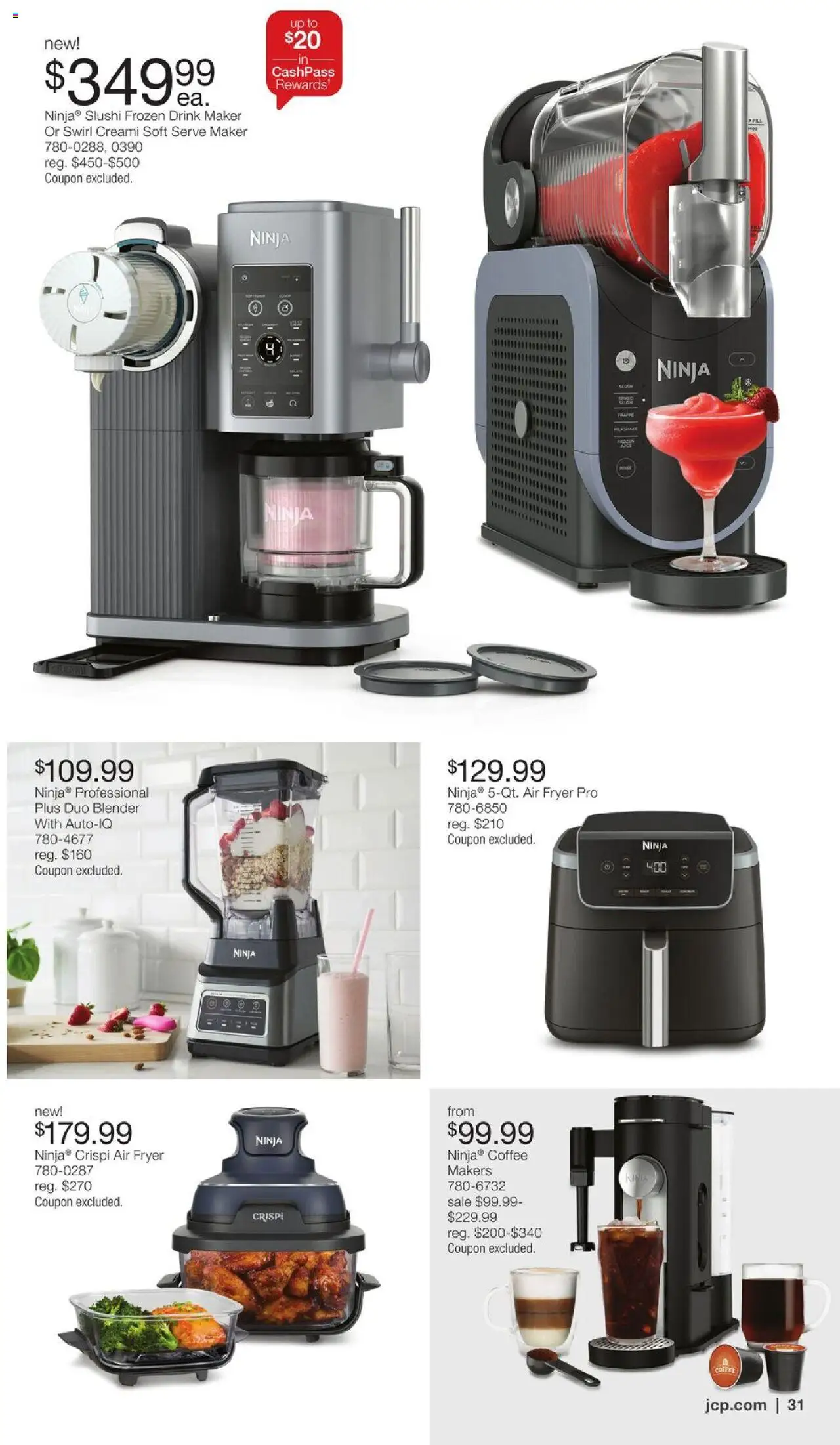 JCPenney Semi-Annual Home Sale - valid from 06.10.2025 | Page: 30 | Products: Fryer, Coffee, Blender