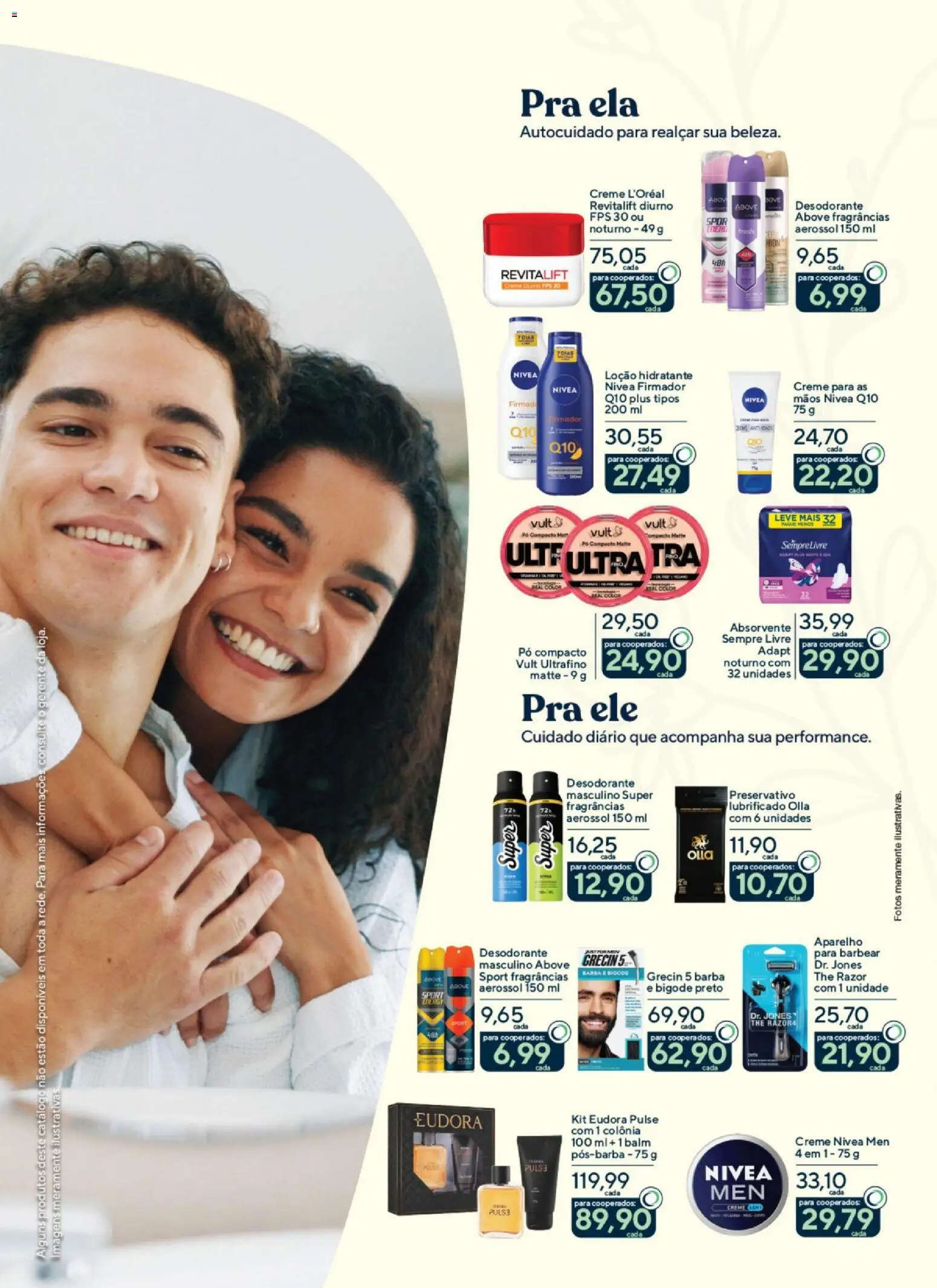 Coop Folheto - válido de 02.03.2026 | Página: 6 | Produtos: Desodorante, Creme, Preservativo, Absorvente