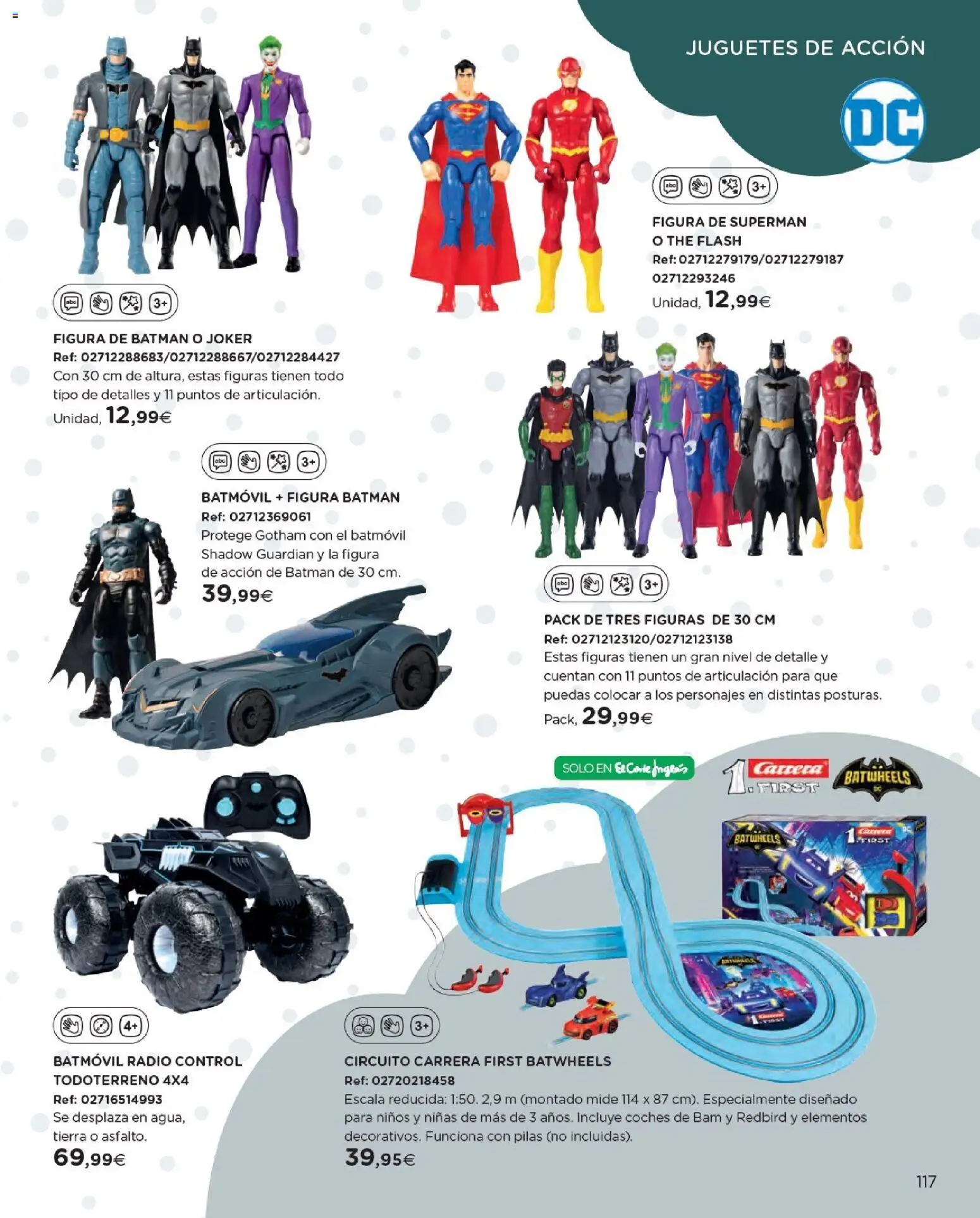 Nuevas ofertas de El Corte Inglés válidas en toda la República Mexicana desde el 27.10.2025. ¡Encuentra las mejores ofertas en El Corte Inglés catálogo Juguetes! | Página: 117 | Productos: Radio, Pilas