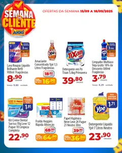 Akki Atacadista - Ofertas da semana - Pré-Visualização do folheto da loja Akki Atacadista, válido de 15.09.2025