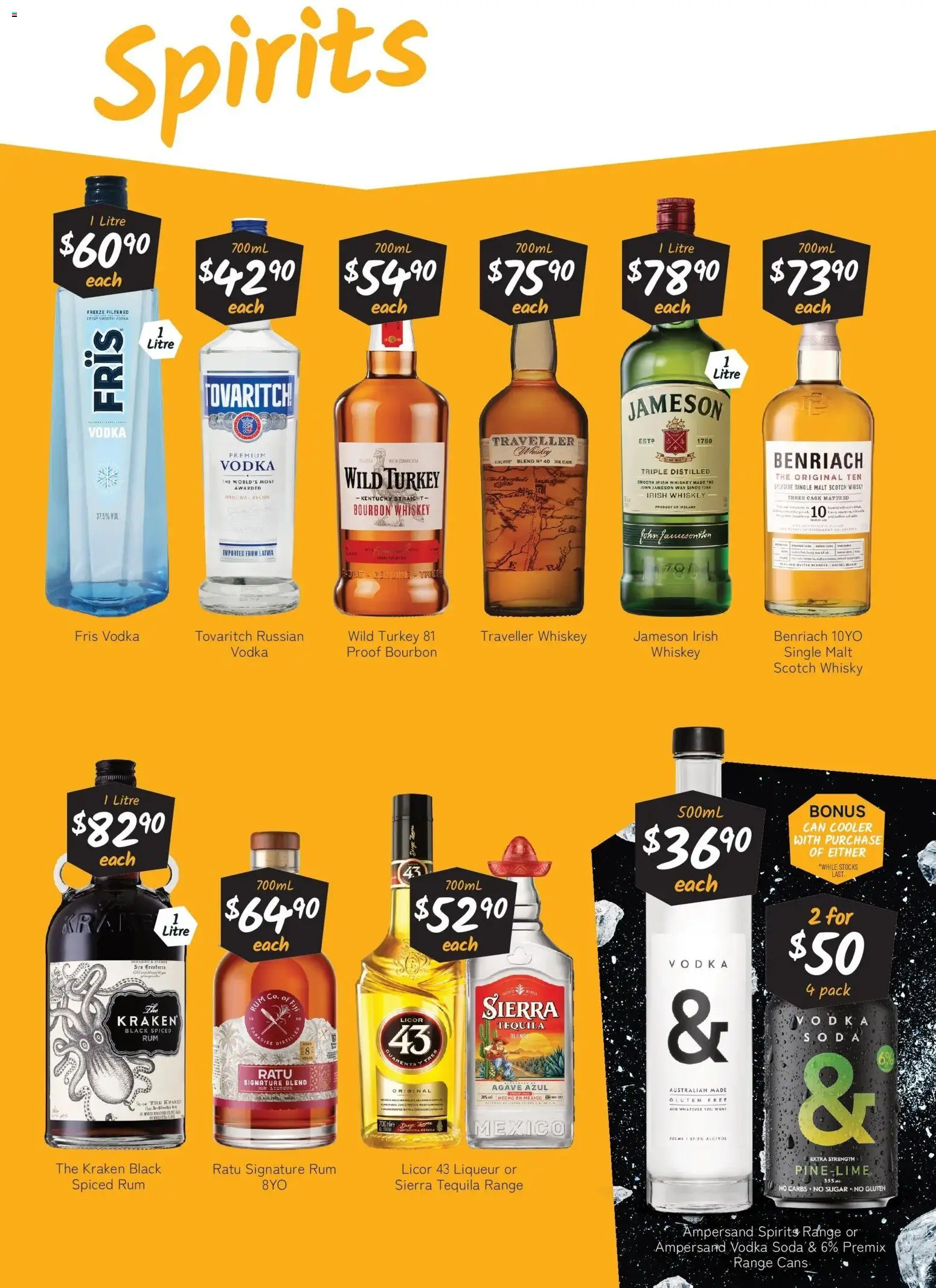 Cellarbrations catalogue - valid from 25.01.2026 | Page: 4 | Products: Bourbon, Rum, Scotch, Turkey