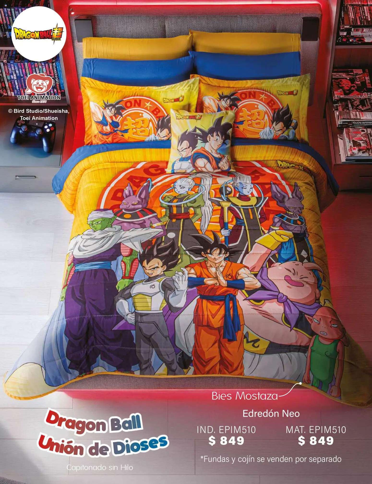 Nuevas ofertas de Colchas Concord válidas en toda la República Mexicana desde el 27.11.2025. ¡Encuentra las mejores ofertas en Colchas Concord catálogo Infantil! | Página: 33 | Productos: Mostaza