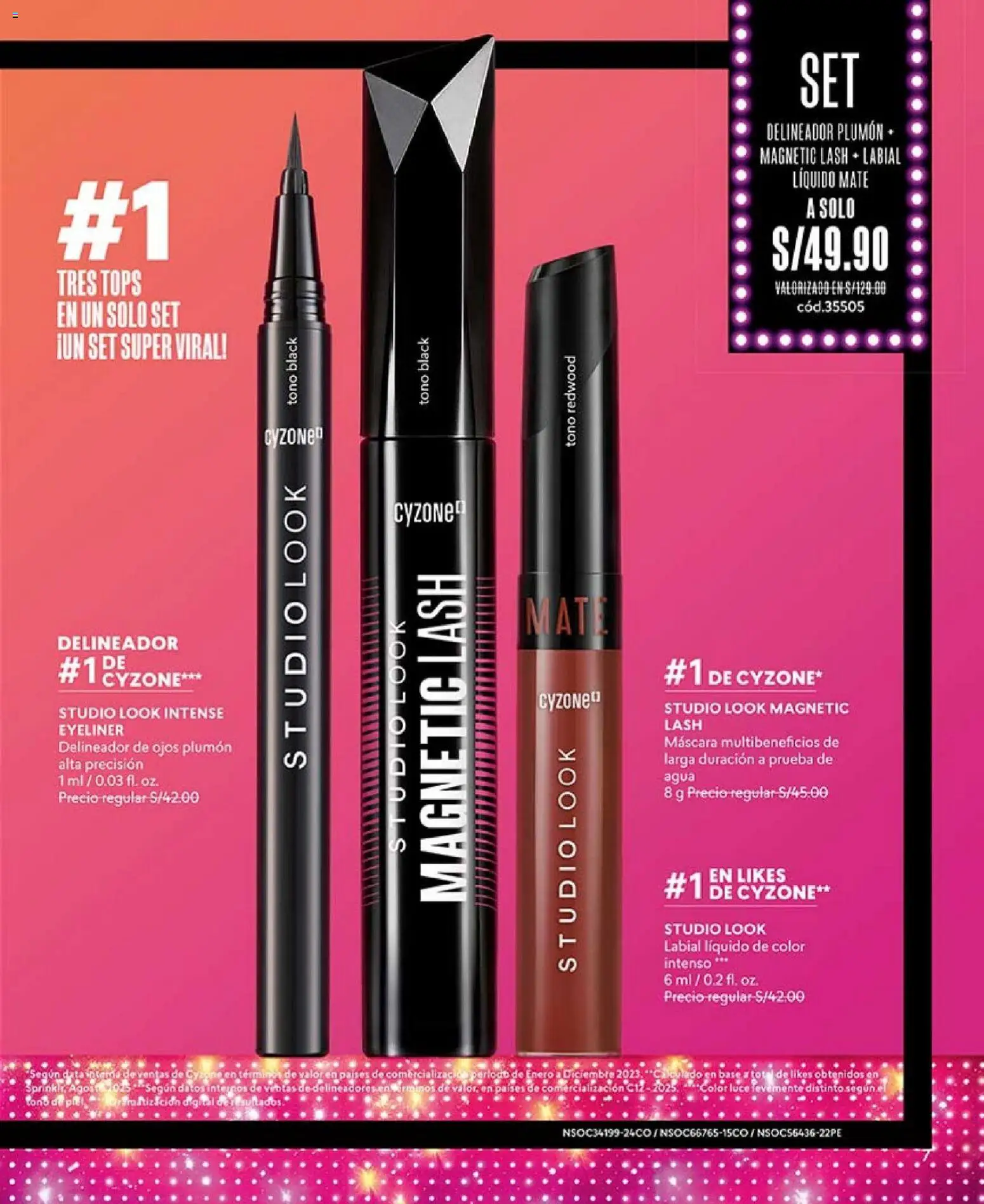Catálogo CyZone válido desde 27.12.2025 | Página: 7 | Productos: Máscara, Delineador de ojos, Delineador