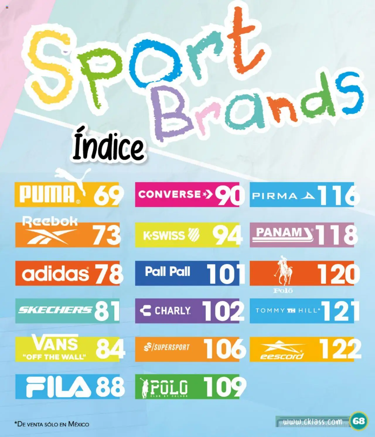 Nuevas ofertas de Cklass válidas en toda la República Mexicana desde el 14.07.2025. ¡Encuentra las mejores ofertas en Cklass catálogo Escolar! | Página: 69