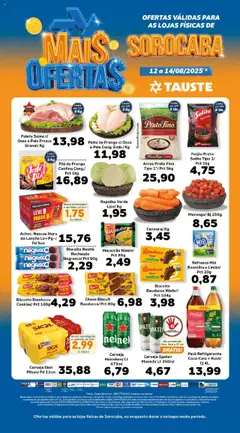 Tauste - Ofertas Semanal - Pré-Visualização do folheto da loja Tauste, válido de 12.08.2025