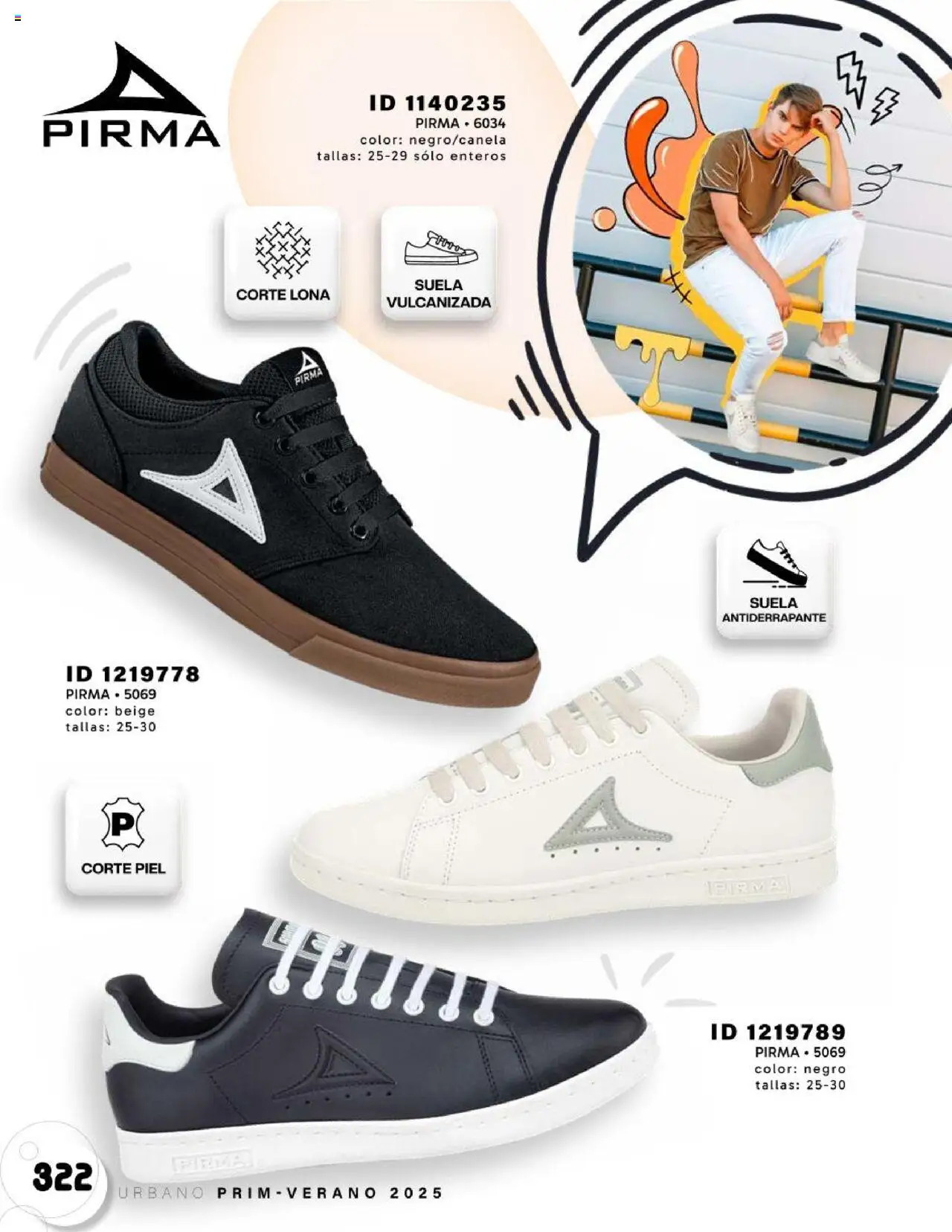 Nuevas ofertas de Price Shoes válidas en toda la República Mexicana desde el 24.01.2025. ¡Encuentra las mejores ofertas en Price Shoes catálogo Urbano! | Página: 322 | Productos: Lona