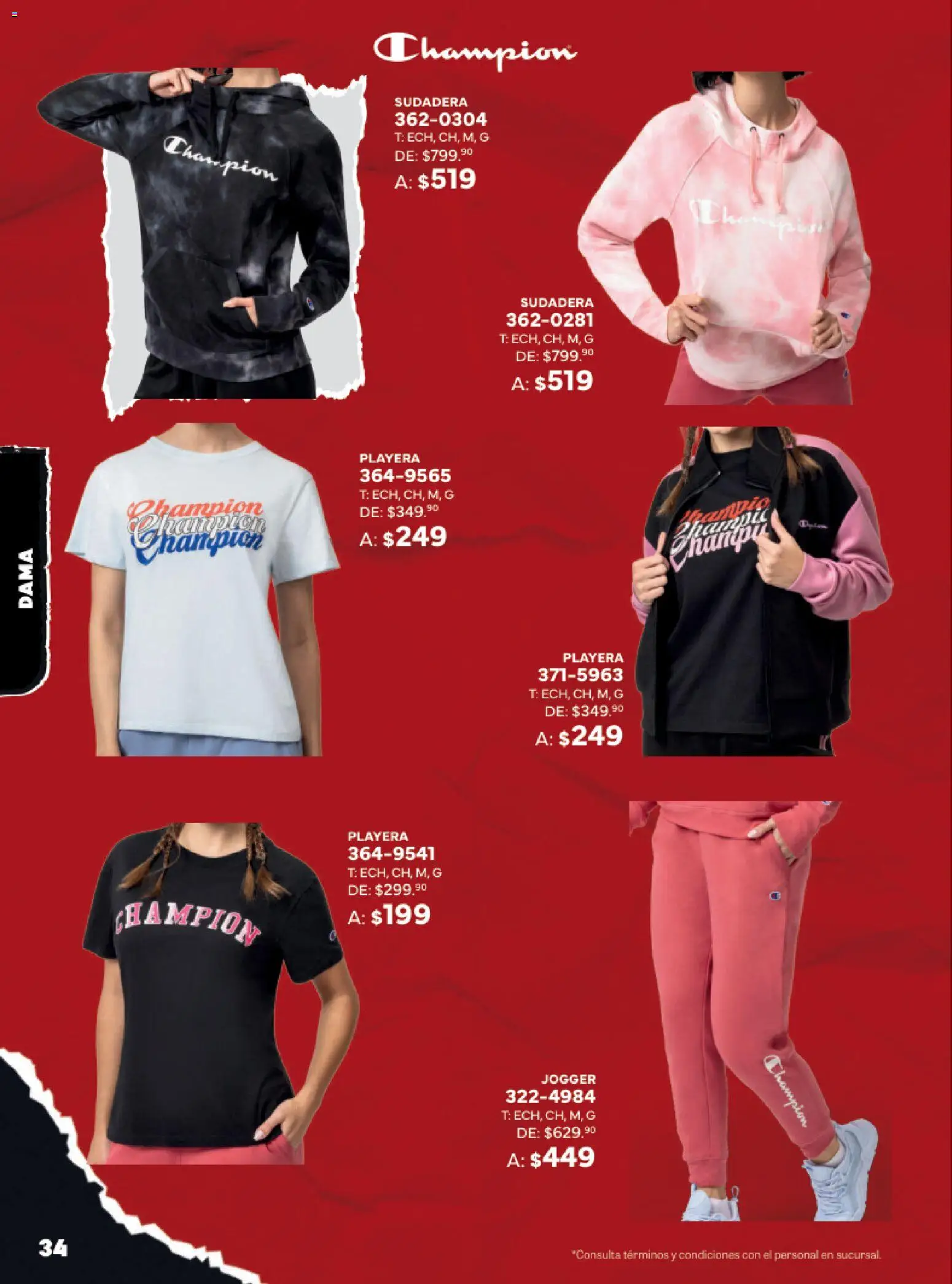 Nuevas ofertas de Andrea válidas en toda la República Mexicana desde el 02.11.2025. ¡Encuentra las mejores ofertas en Andrea Buen Fin ! | Página: 34 | Productos: Sudadera, Playera