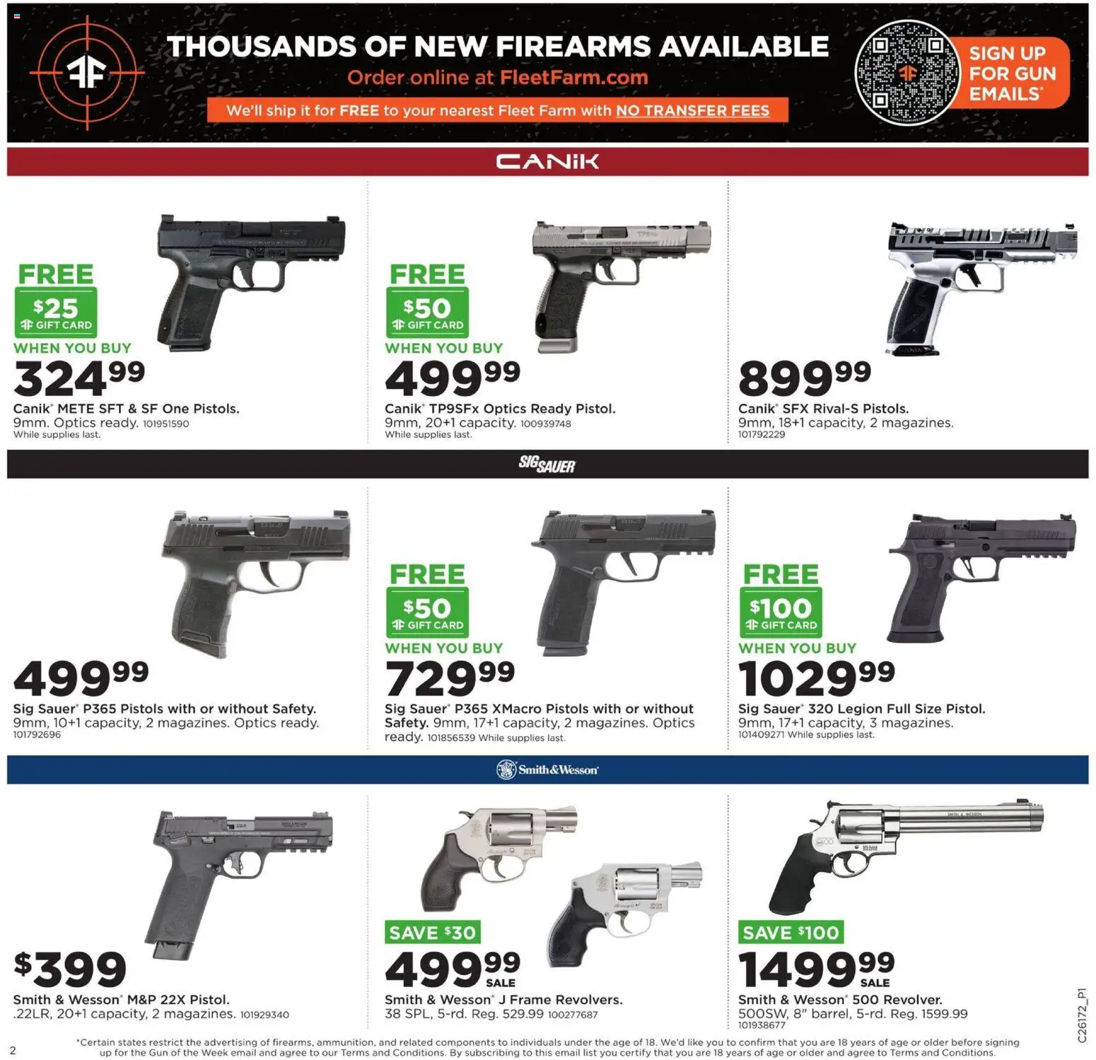Mills Fleet Farm Range Ready - valid from 20.04.2026 | Page: 2 | Products: Gun