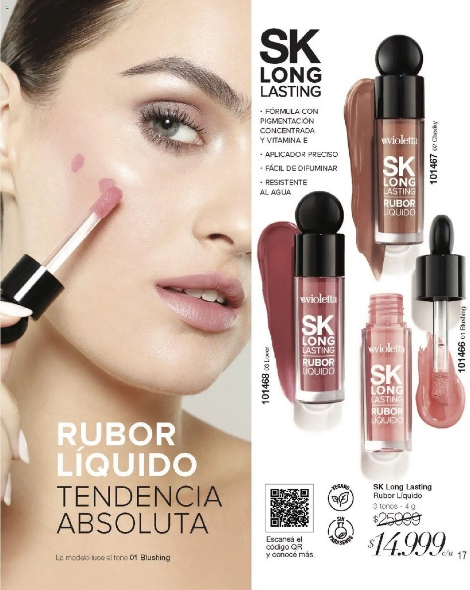 Violetta catálogo │ válido desde el 01.02.2026 | Página: 17 | Productos: Rubor, Agua