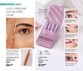 Vista previa de Perfilador retráctil, Metal y plástico. Práctico de transportar a todos lados, evitando cortarte gracias a su funcionamiento retráctil., nuevo folleto de la tienda, válido en México a partir del 07.11.2025 | Página: 122 | Productos: Perfilador