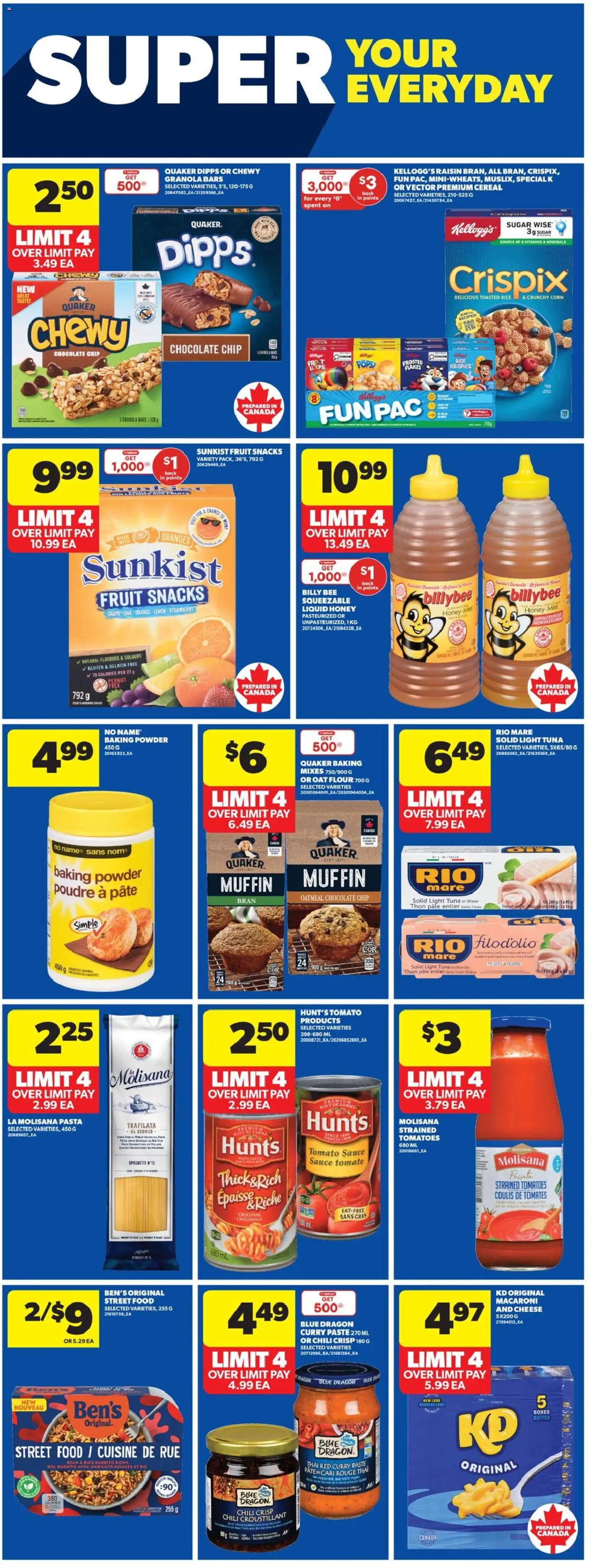 Real Canadian Superstore flyer valid from 15.01.2026 | Page: 25 | Products: Rice, Pasta, Chocolate, Oranges