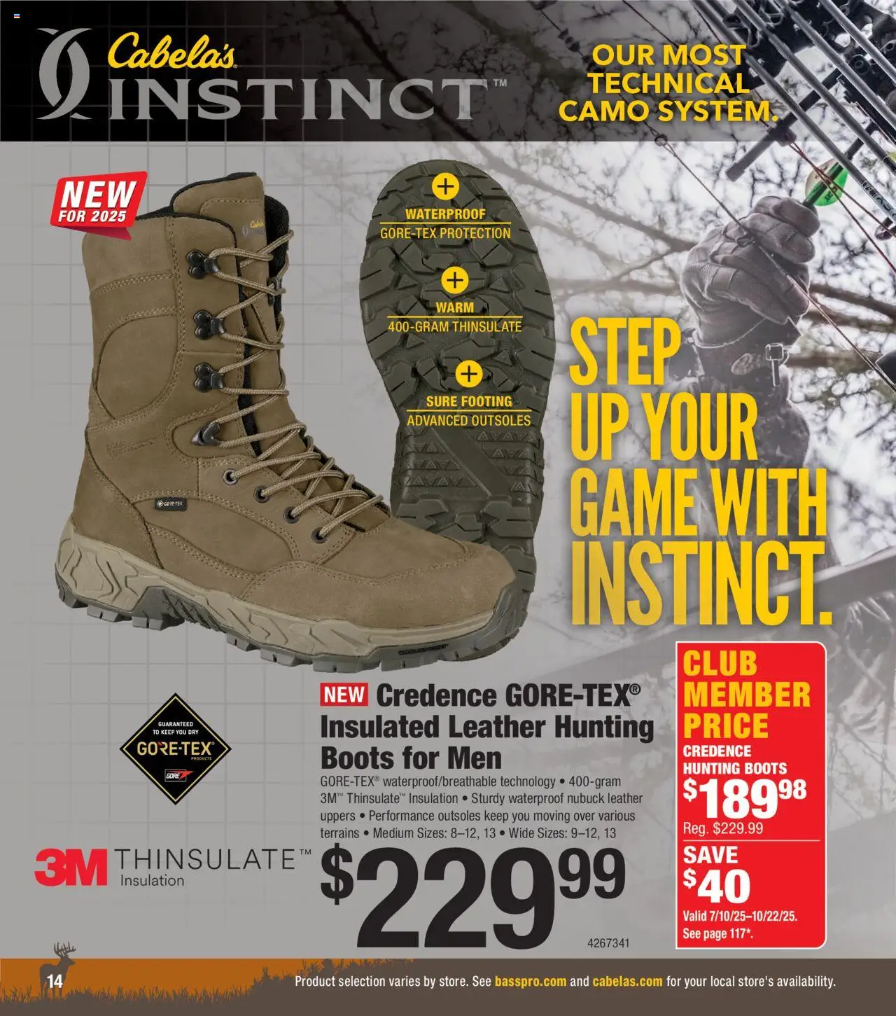 Cabela's Archery 25 - valid from 15.07.2025 | Page: 14 | Products: Hunting Boots, Boots, Game