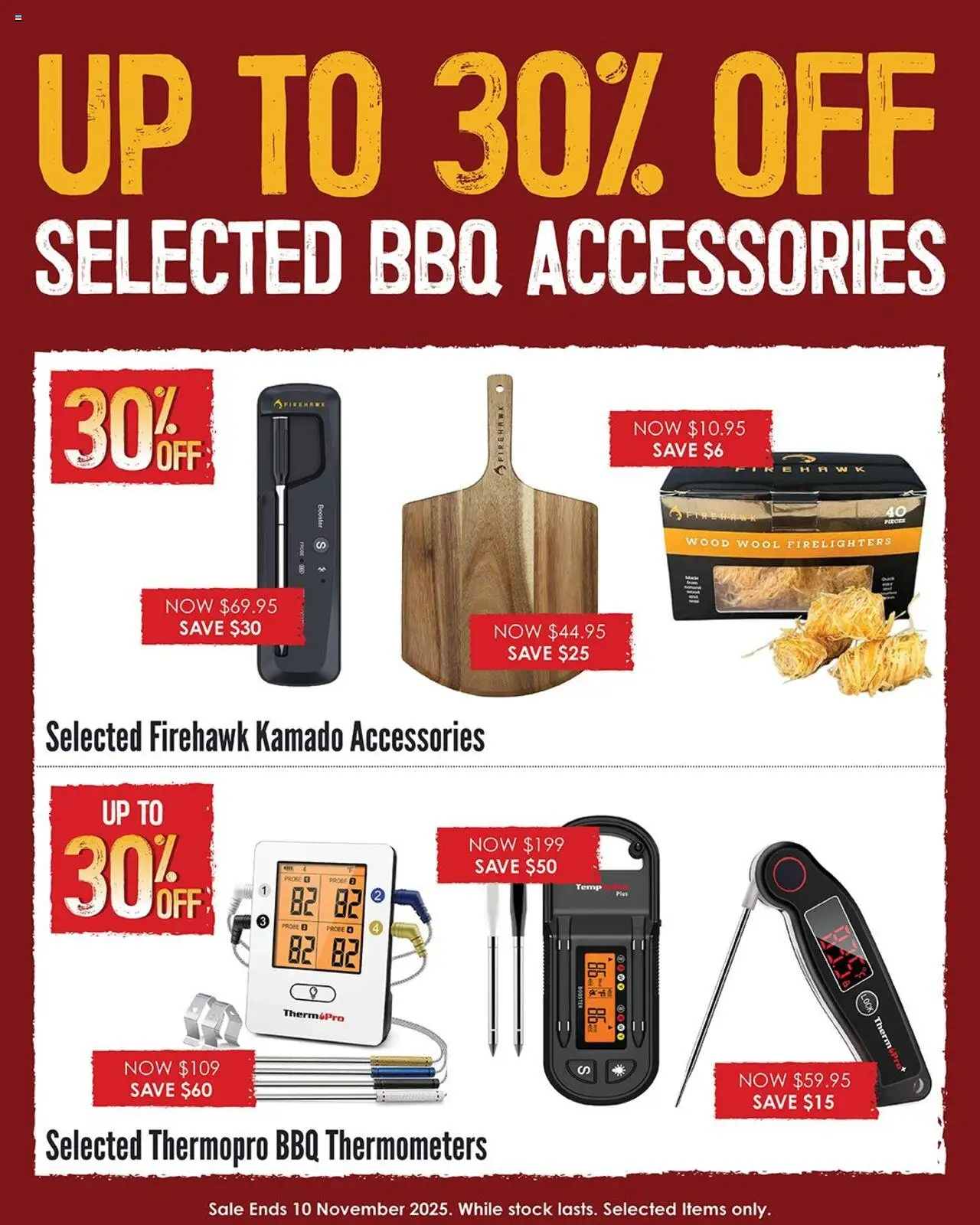 Barbeques Galore catalogue - valid from 16.10.2025 | Page: 4 | Products: Wood, Accessories