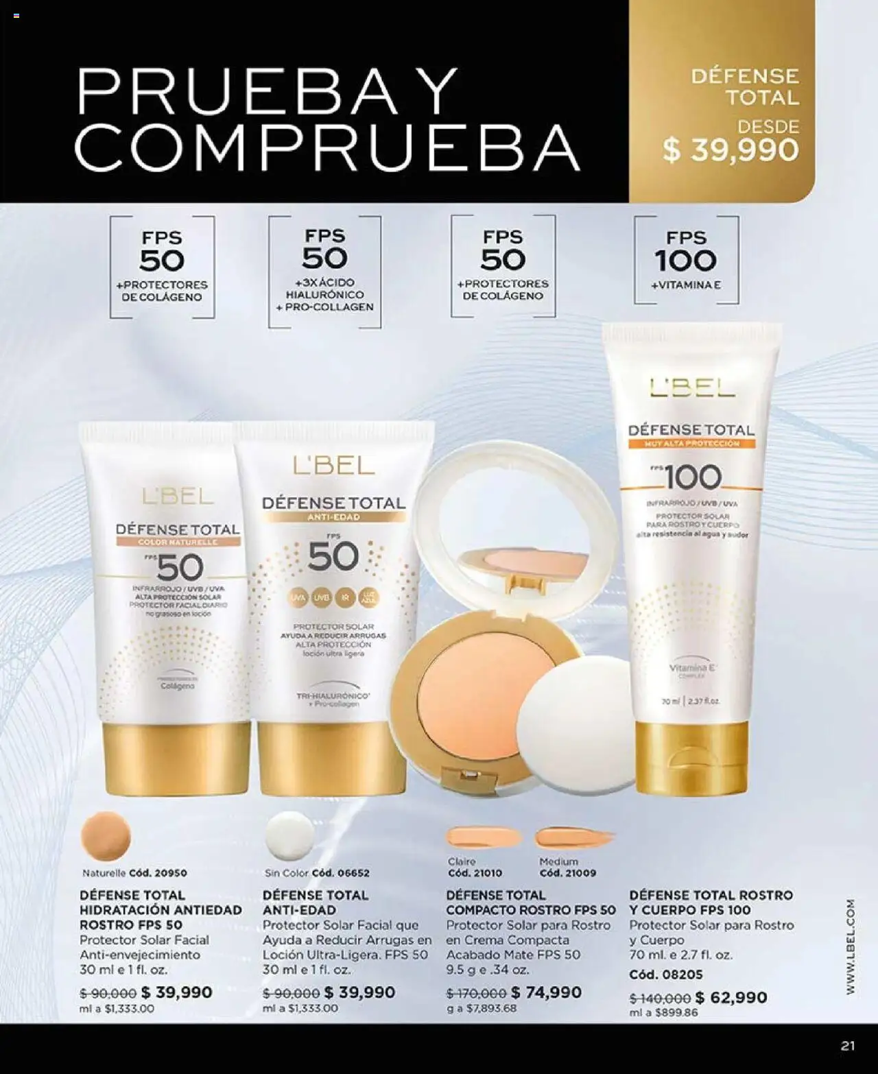 L'Bel revista - valida desde el 27.05.2025 | Página: 21 | Productos: Agua, Crema, Loción, Uva