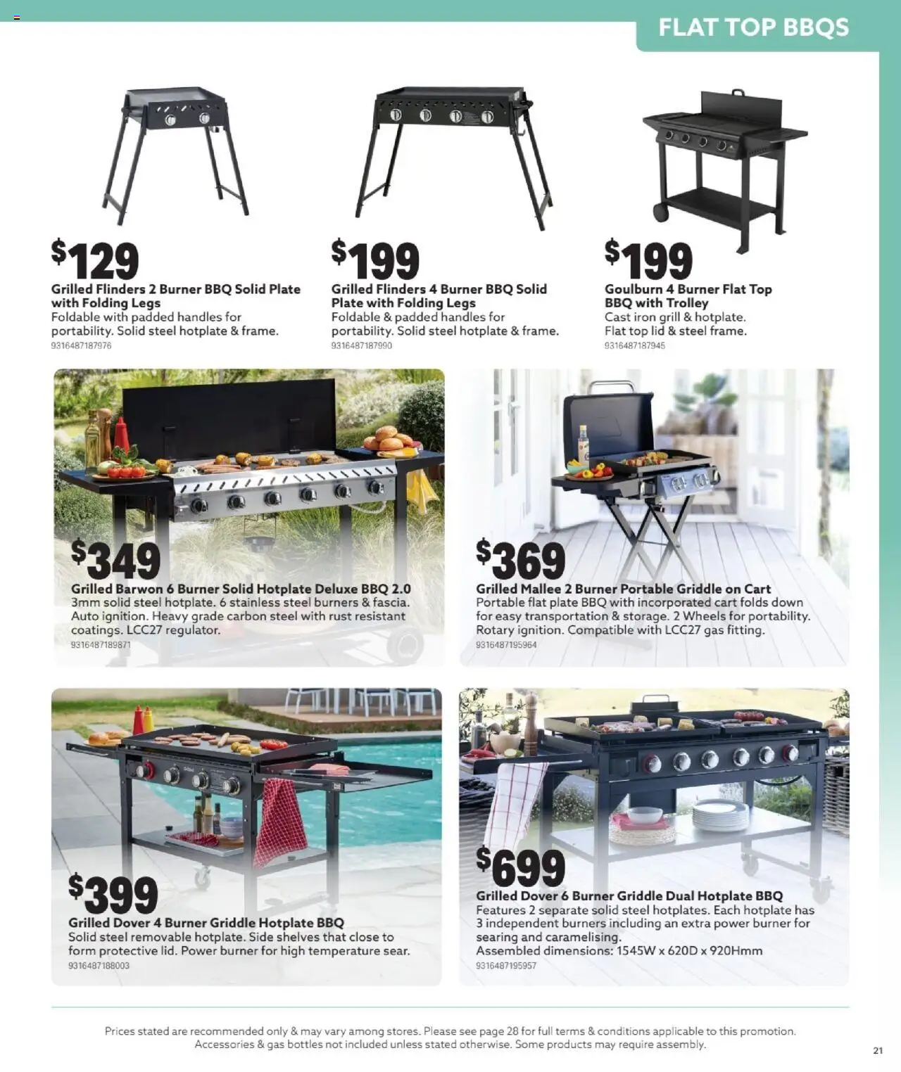Mitre 10 catalogue - valid from 03.09.2025 | Page: 21 | Products: Cart, Accessories, Grill, Iron