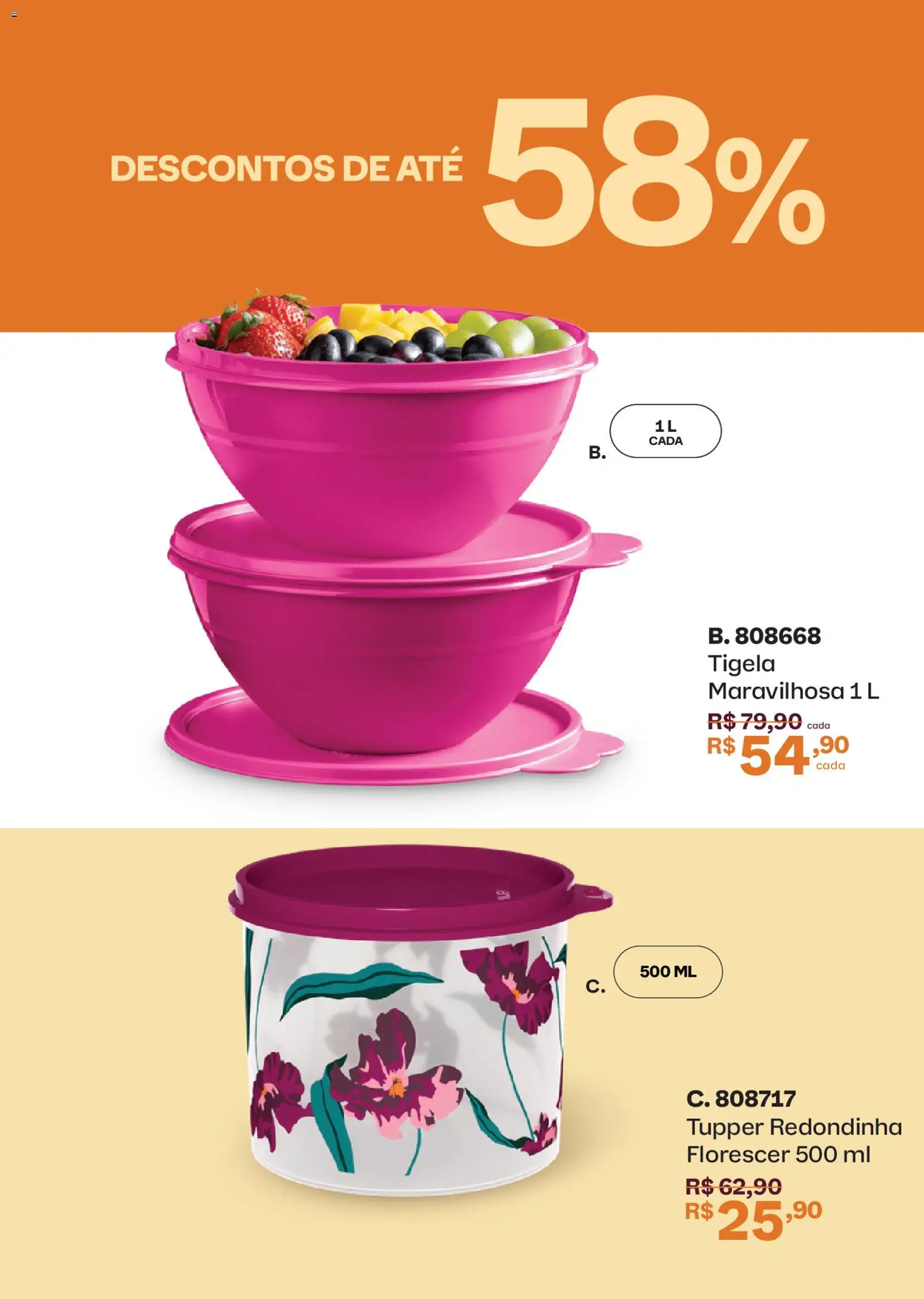 Tupperware Folheto - válido de 01.04.2026 | Página: 77 | Produtos: Tigela