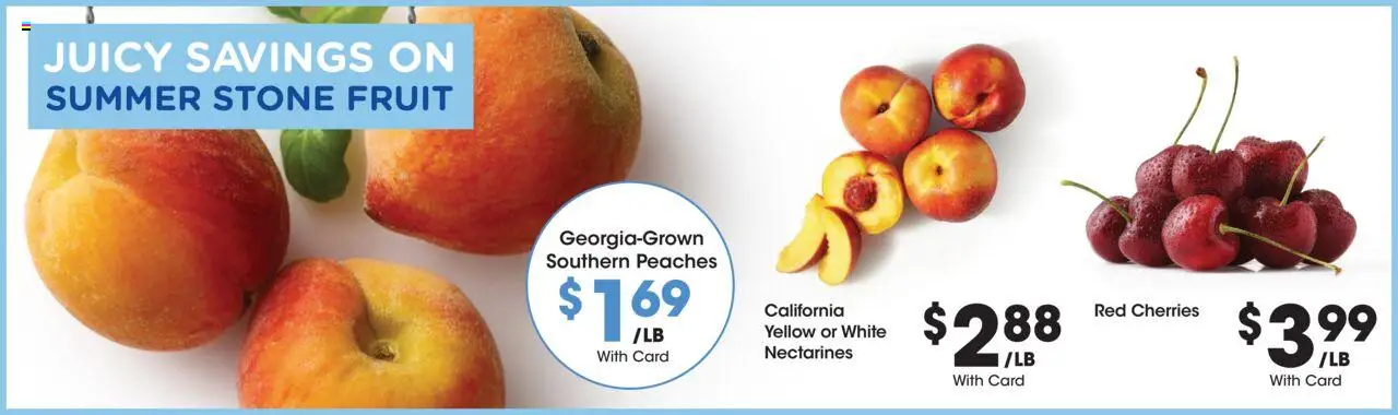 Kroger Weekly Ad - valid from 06.08.2025 | Page: 9 | Products: Cherries, Peaches