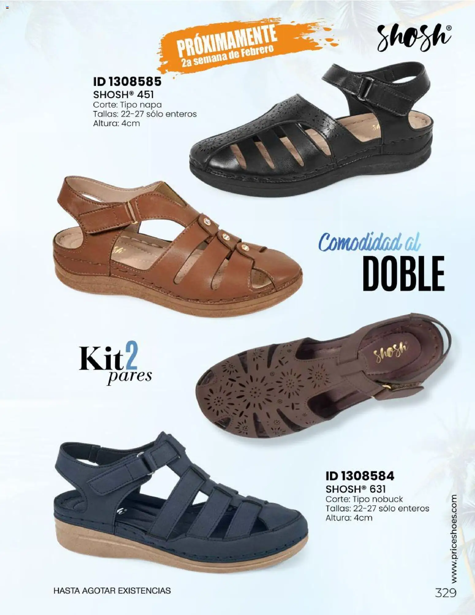 Nuevas ofertas de Price Shoes válidas en toda la República Mexicana desde el 31.01.2026. ¡Encuentra las mejores ofertas en Price Shoes Catálogo Sandalias ! | Página: 329