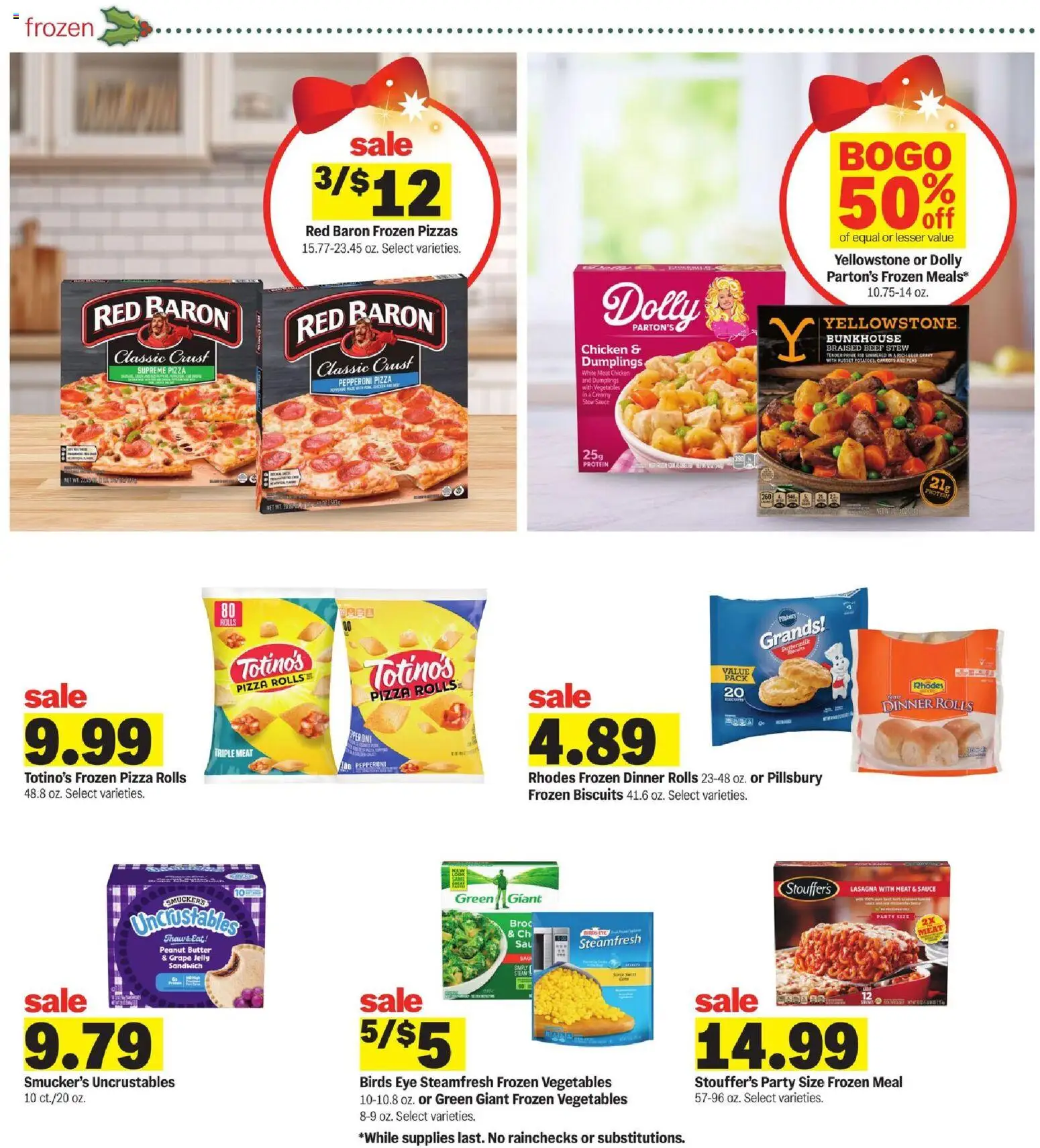 Meijer Weekly Ad - MI - valid from 05.11.2025 | Page: 10 | Products: Butter, Pizza, Vegetables, Sauce