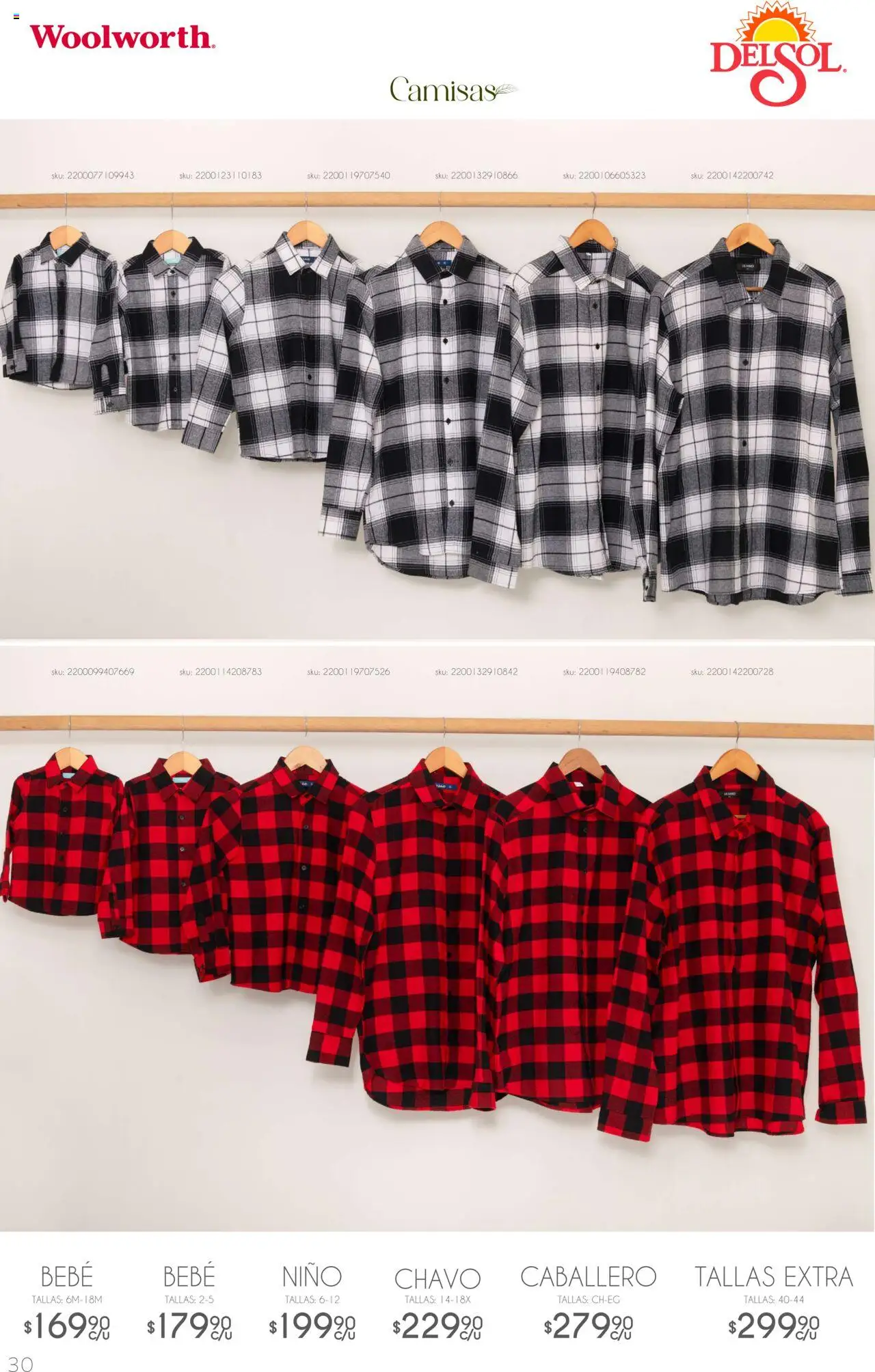 Nuevas ofertas de Del Sol y Woolworth válidas en toda la República Mexicana desde el 06.10.2025. ¡Encuentra las mejores ofertas en Del Sol y Woolworth - Catálogo Luce El Otoño! | Página: 30