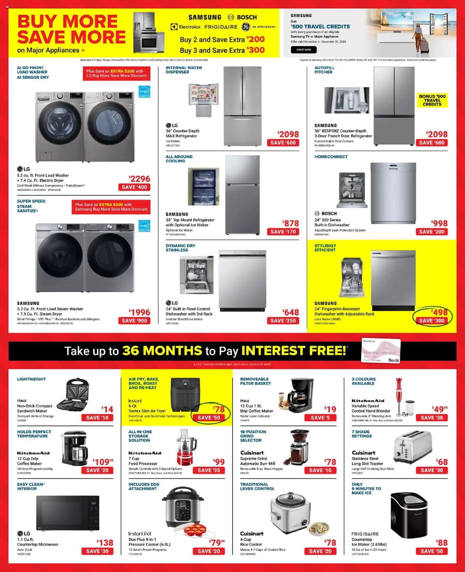 Visions flyer valid from 19.12.2025 | Page: 10 | Products: Dryer, Sandwich maker, Toaster, Basket