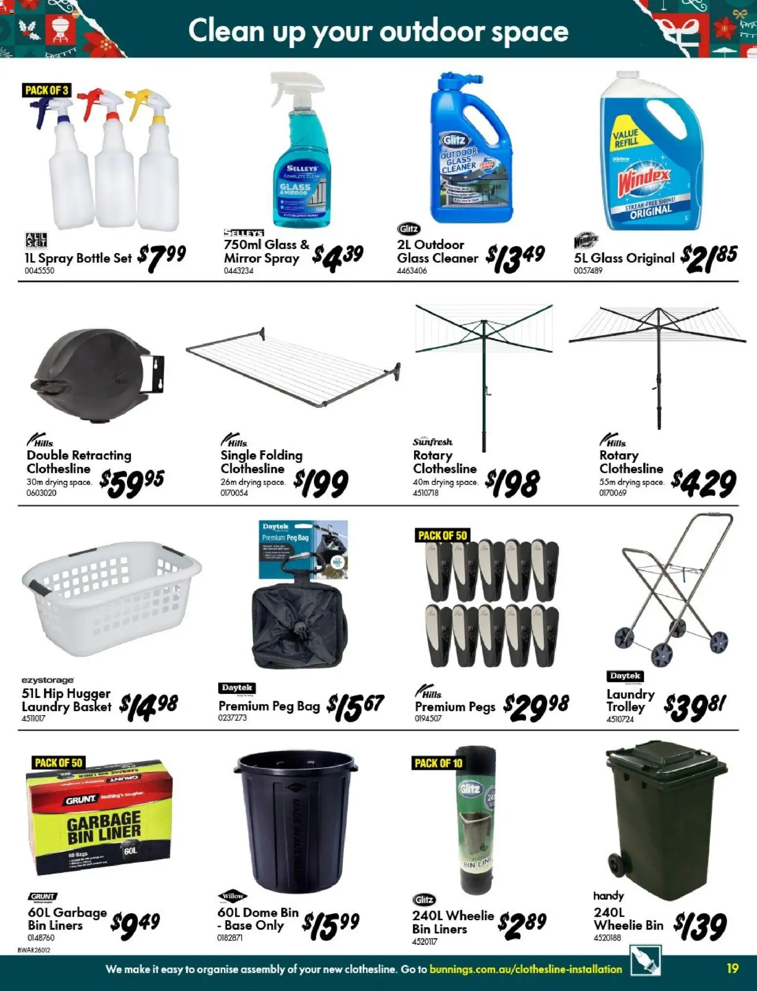 Bunnings Warehouse catalogue - valid from 05.11.2025 | Page: 19 | Products: Basket, Mirror, Cleaner, Trolley